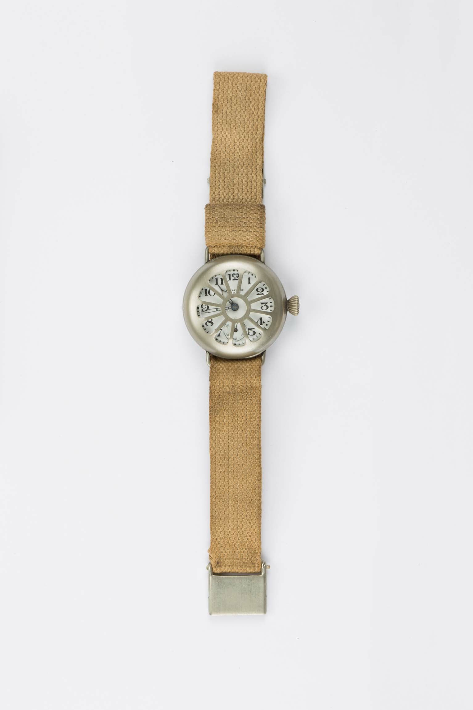 Armbanduhr Waltham, Waltham (USA), 1921 (Deutsches Uhrenmuseum CC BY-SA)