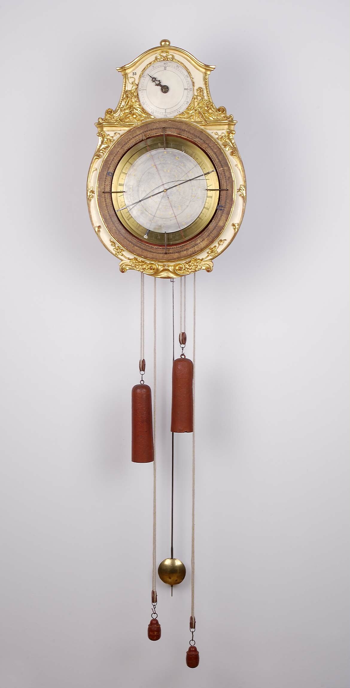 Astronomische Uhr, Thaddäus Rinderle, Matthias Faller, St. Peter, 1787 (Deutsches Uhrenmuseum CC BY-SA)