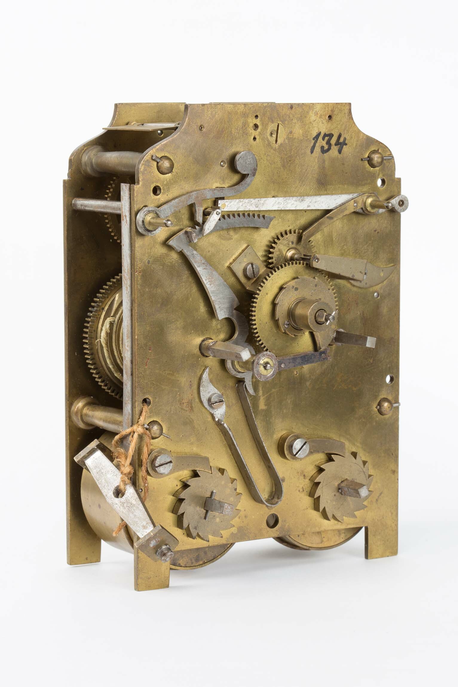 Musteruhr, Uhrmacherschule Furtwangen, um 1852 (Deutsches Uhrenmuseum CC BY-SA)