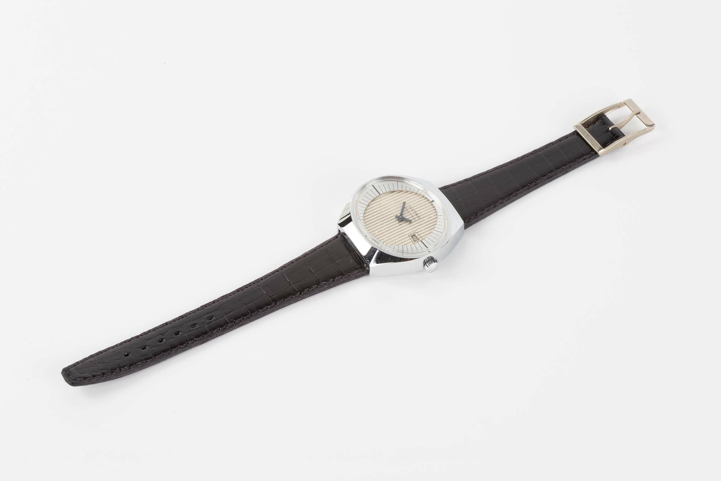 Armbanduhr, Etablissements Geismar, Besançon, um 1970 (Deutsches Uhrenmuseum CC BY-SA)