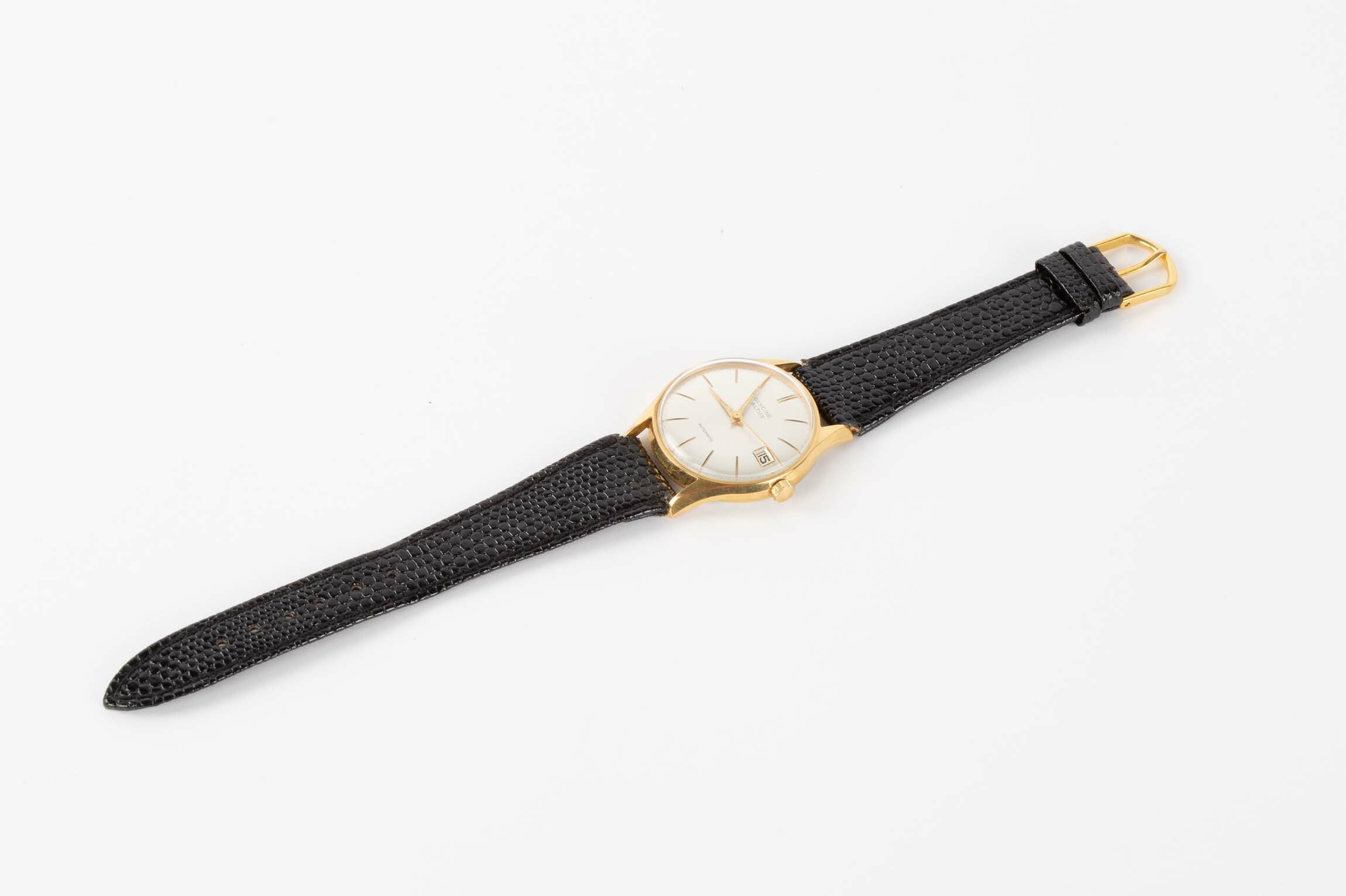 Armbanduhr, Glycine Altus Automatic, Biel, um 1965 (Deutsches Uhrenmuseum CC BY-SA)