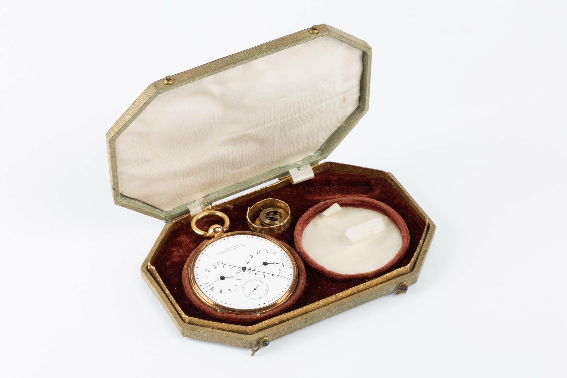 Taschenuhr, Jess-Hans Martens, Furtwangen, vor 1863 (Deutsches Uhrenmuseum CC BY-SA)
