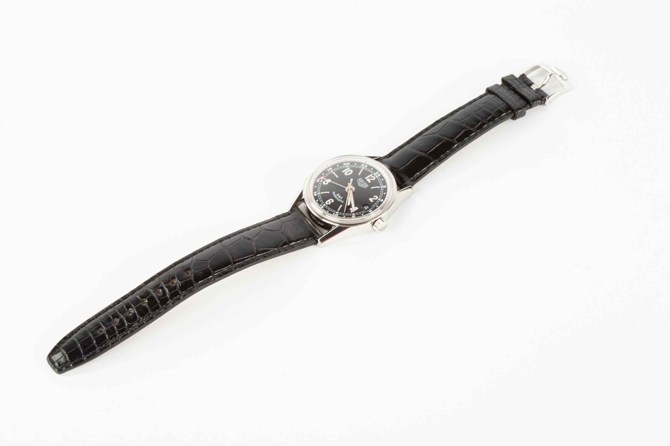 Armbanduhr, Heuer, La Chaux-de-Fonds (CH), 2000 (Deutsches Uhrenmuseum CC BY-SA)