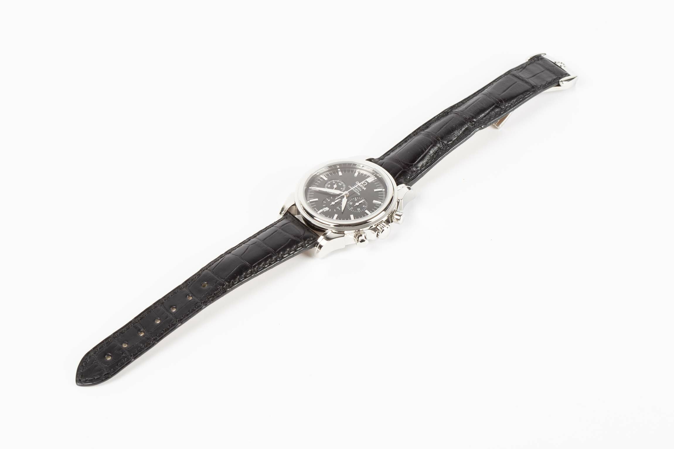 Armbanduhr, Omega, Biel (CH), 2002 (Deutsches Uhrenmuseum CC BY-SA)