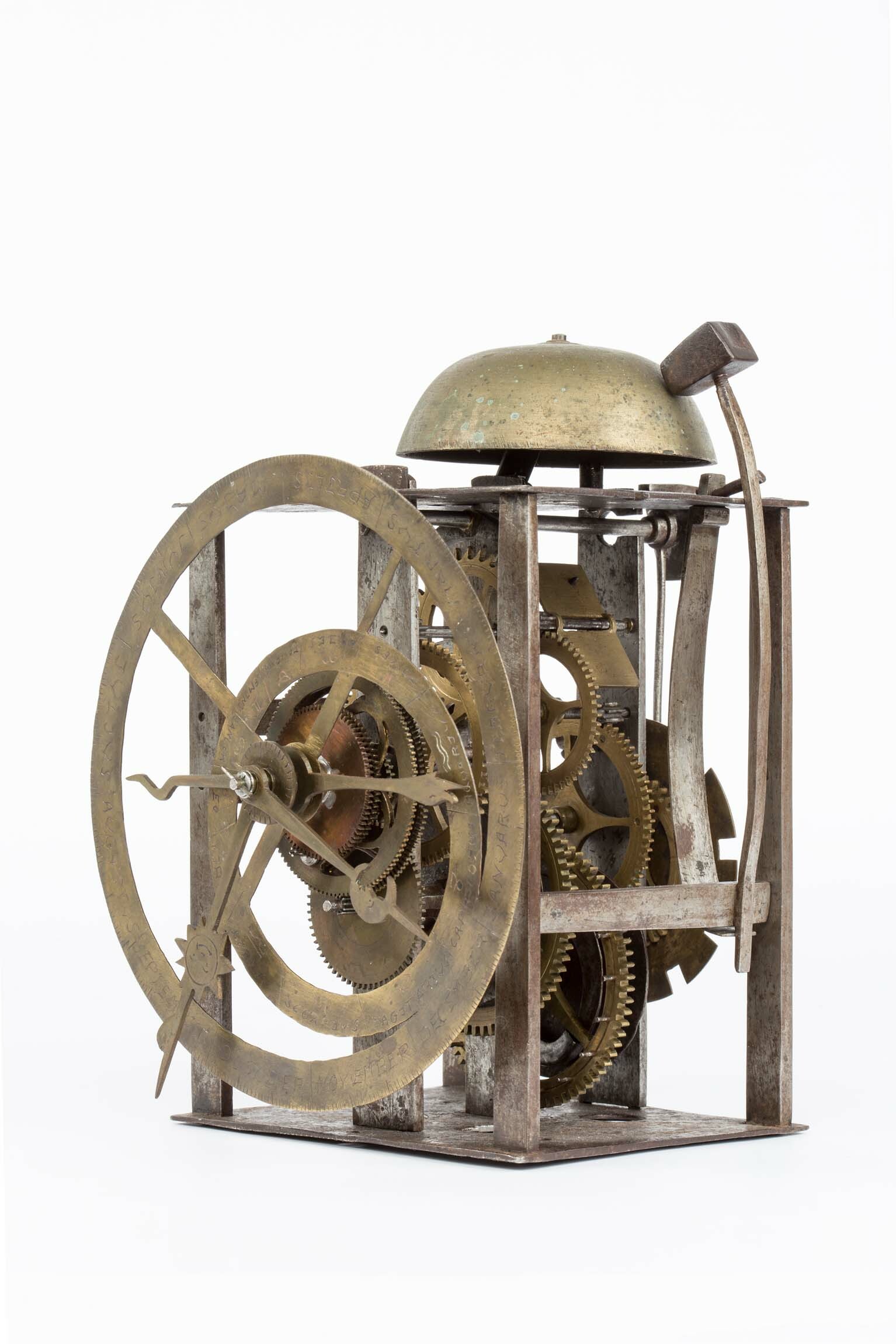 Astronomische Uhr, wohl Frankreich, um 1800 (Deutsches Uhrenmuseum CC BY-SA)