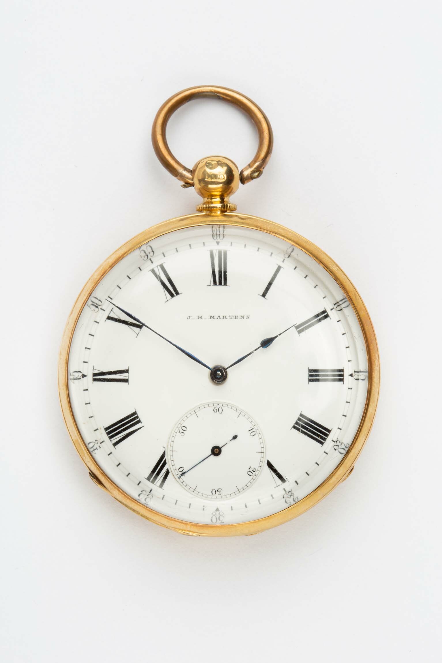 Taschenuhr, Jess-Hans Martens, Freiburg, 1867-1883 (Deutsches Uhrenmuseum CC BY-SA)