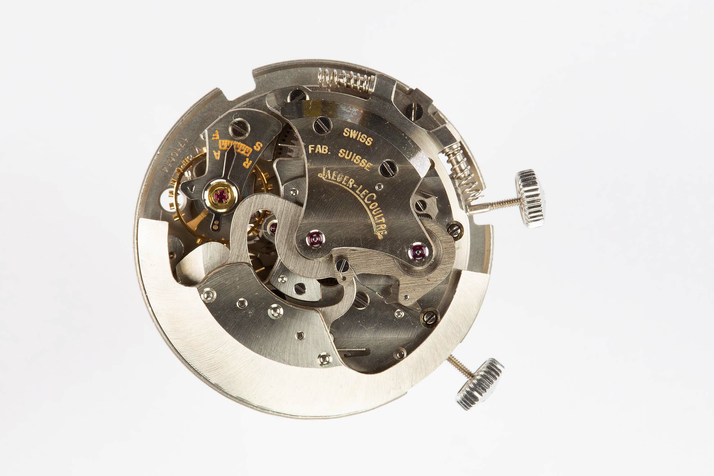 Armbanduhrwerk, Jaeger-LeCoultre, Le Sentier (CH), um 1965 (Deutsches Uhrenmuseum CC BY-SA)