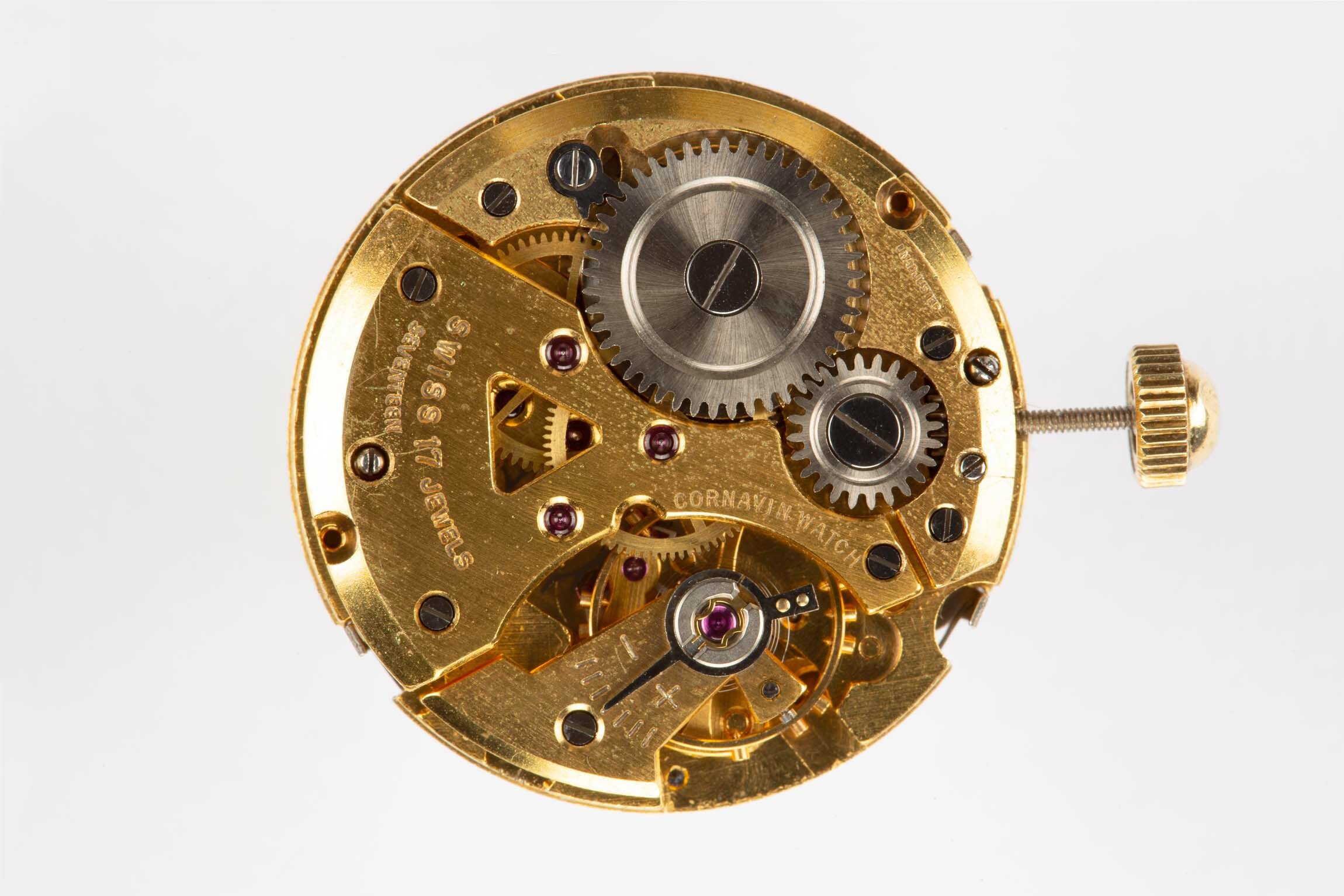 Armbanduhr, Henri Duvoisin, Vénus, Schweiz, um 1940 (Deutsches Uhrenmuseum CC BY-SA)