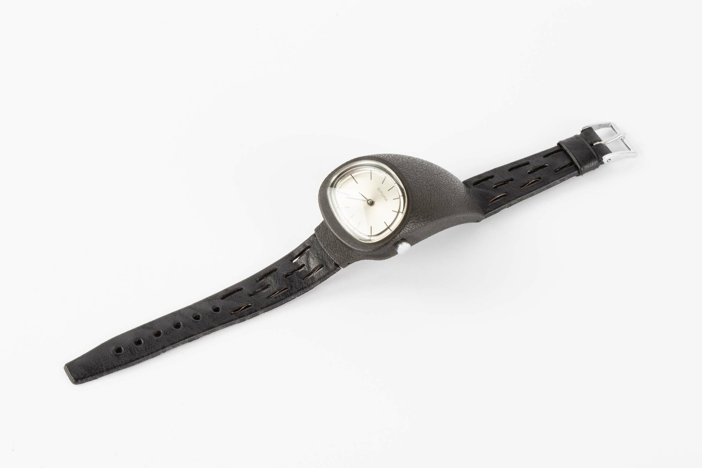 Armbanduhr, Bifora, Schwäbisch Gmünd, um 1970 (Deutsches Uhrenmuseum CC BY-SA)