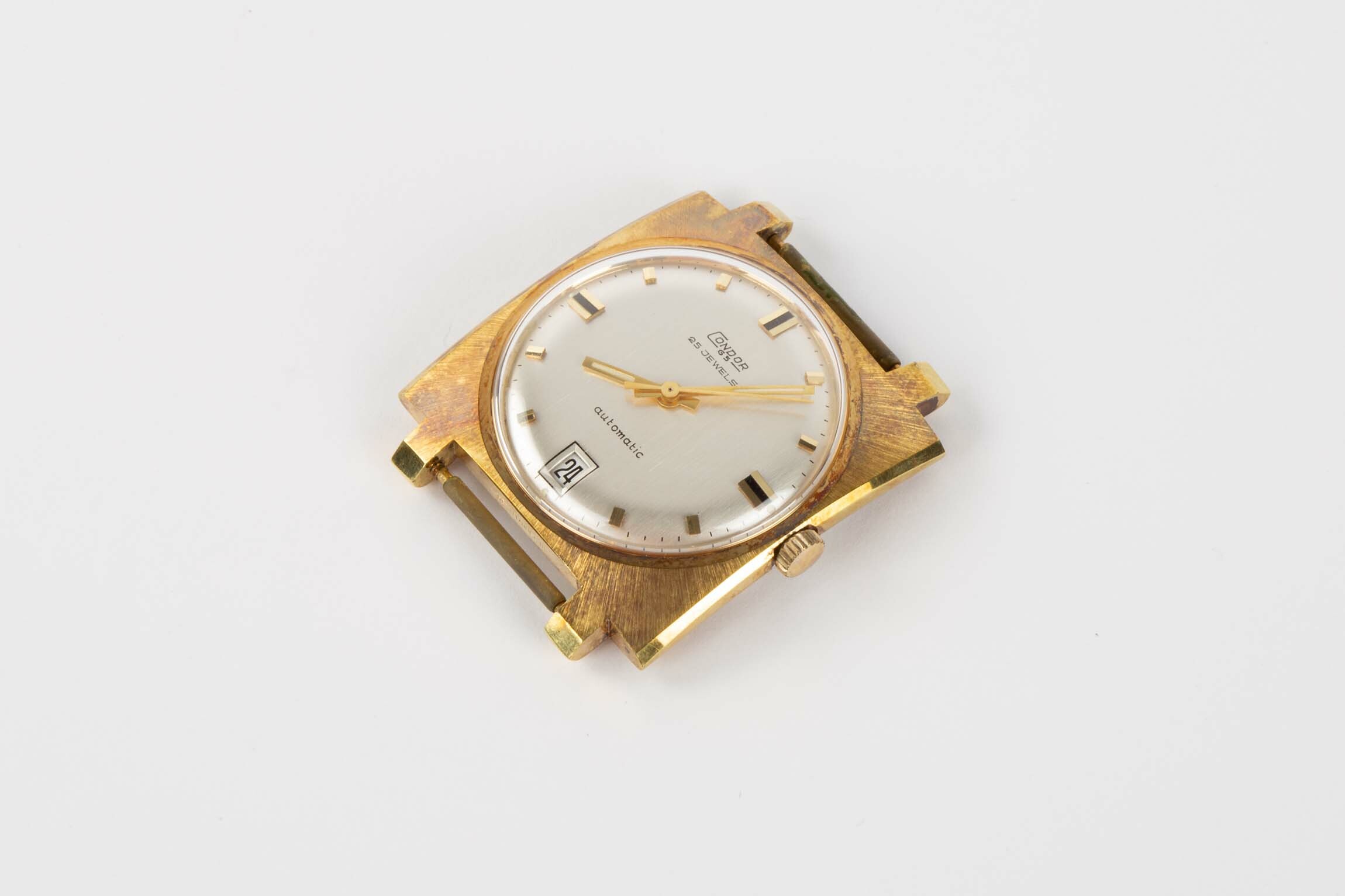 Armbanduhr, Condor, Bernhard Förster, Pforzheim, um 1965 (Deutsches Uhrenmuseum CC BY-SA)