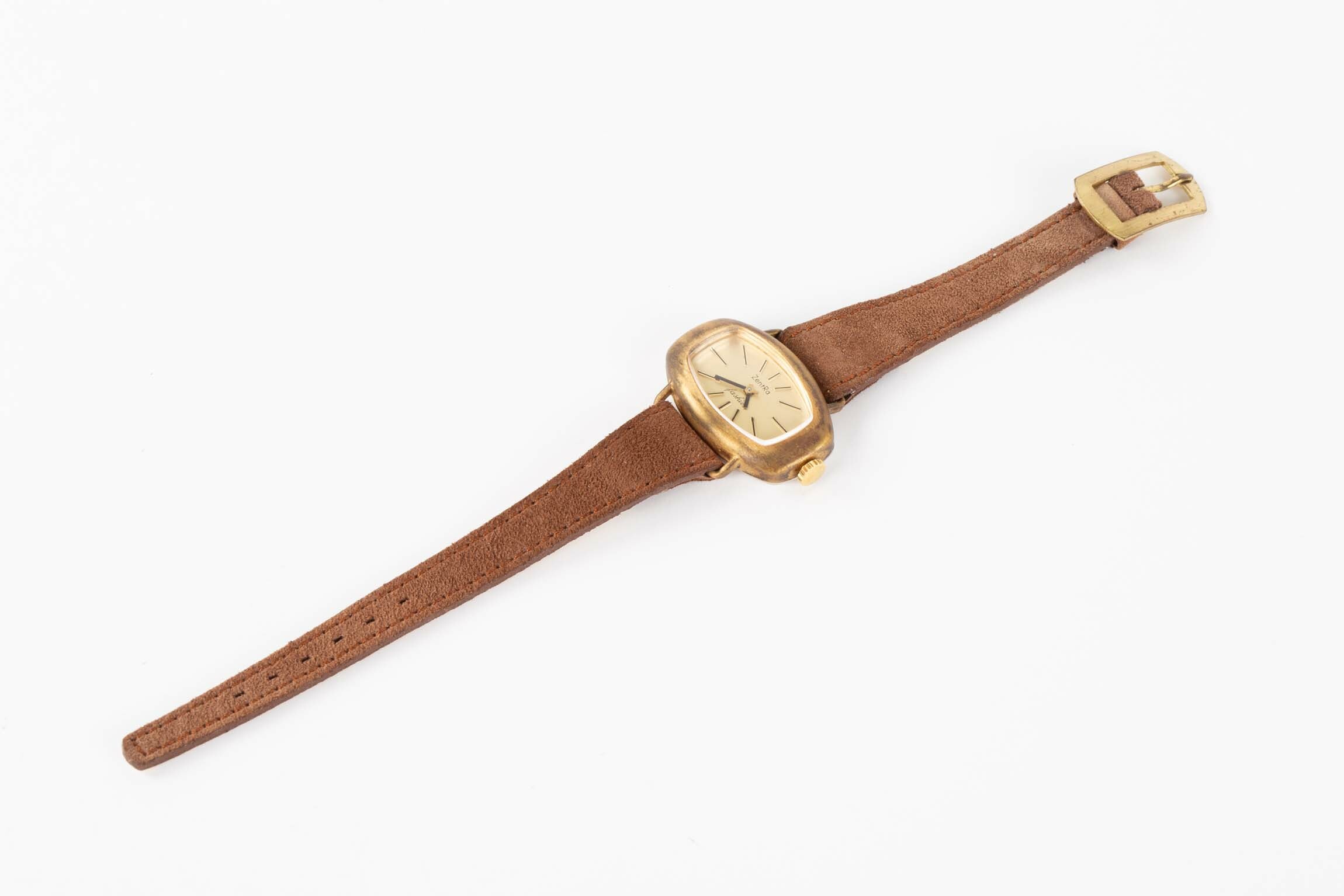 Armbanduhr, Zentra, Deutschland, um 1970 (Deutsches Uhrenmuseum CC BY-SA)