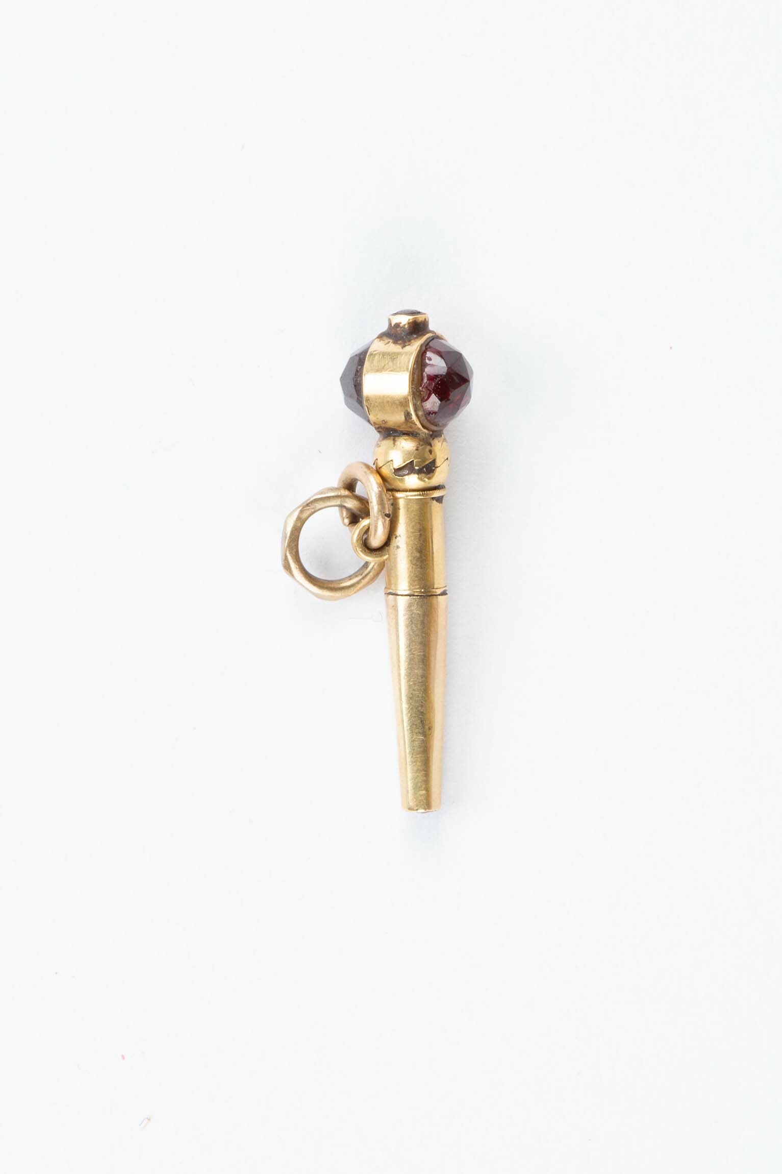 Schlüssel für Taschenuhr, wohl 19. Jahrhundert (Deutsches Uhrenmuseum CC BY-SA)
