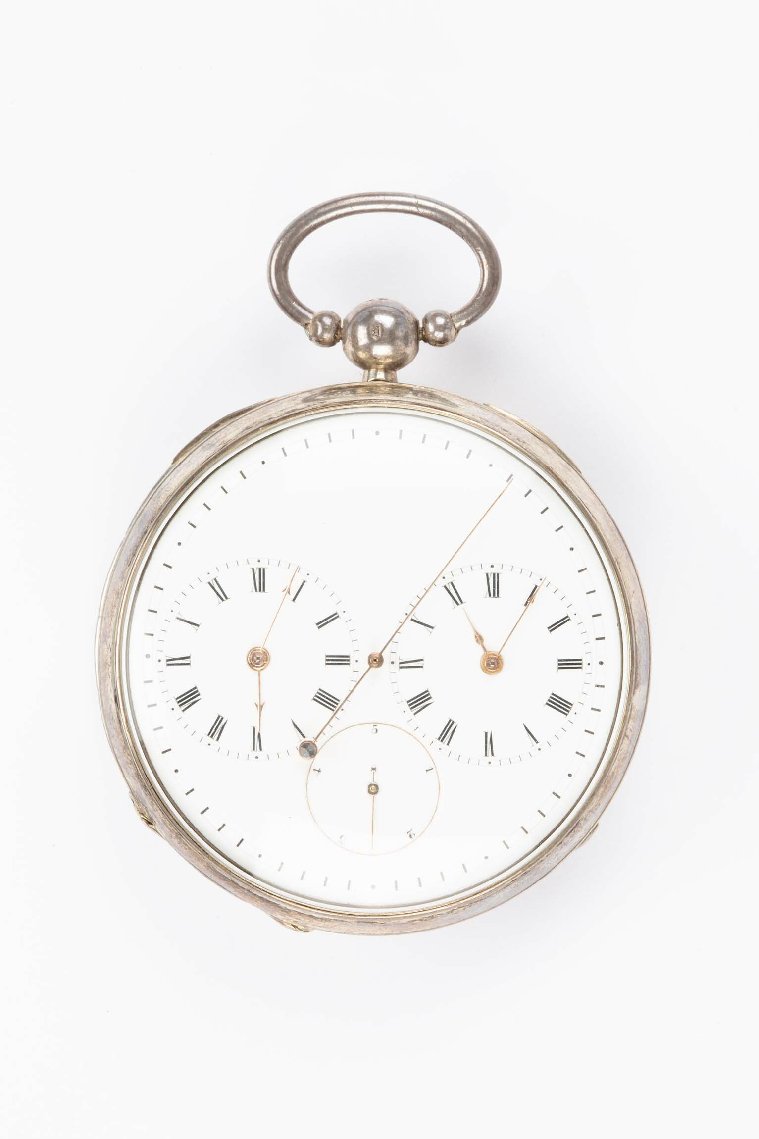 Taschenuhr, wohl Schweiz, um 1850 (Deutsches Uhrenmuseum CC BY-SA)
