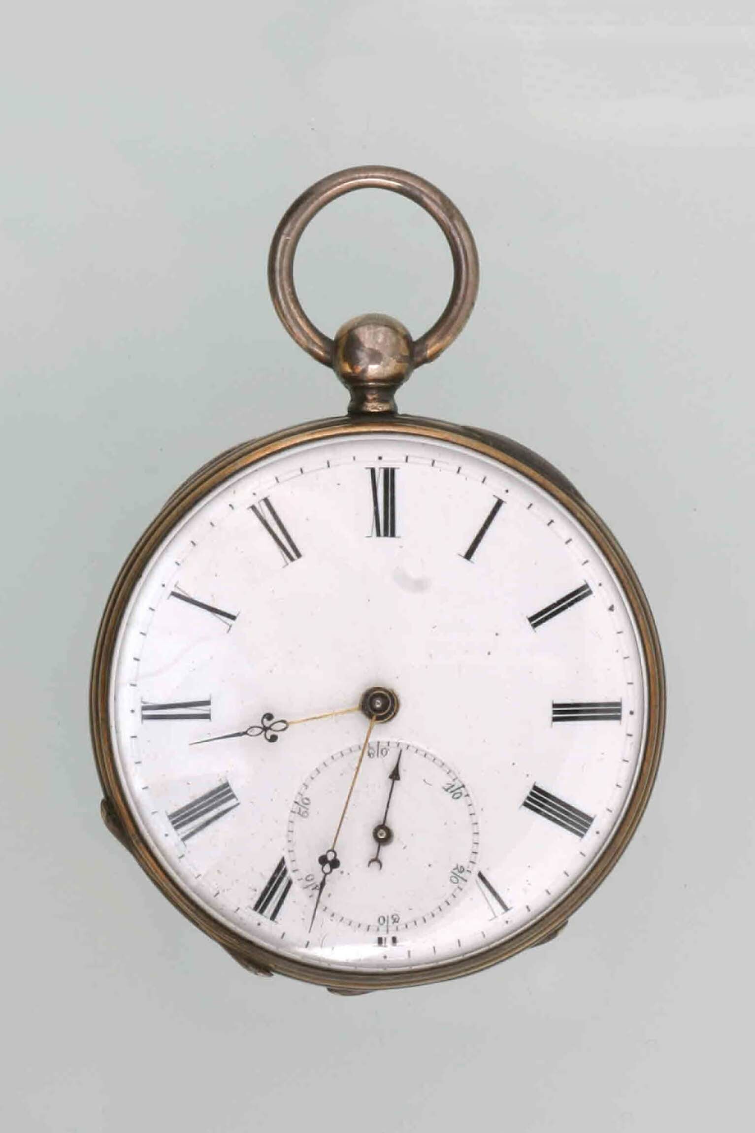 Taschenuhr, Perret et Cie., Genf (CH), um 1850 (Deutsches Uhrenmuseum CC BY-SA)