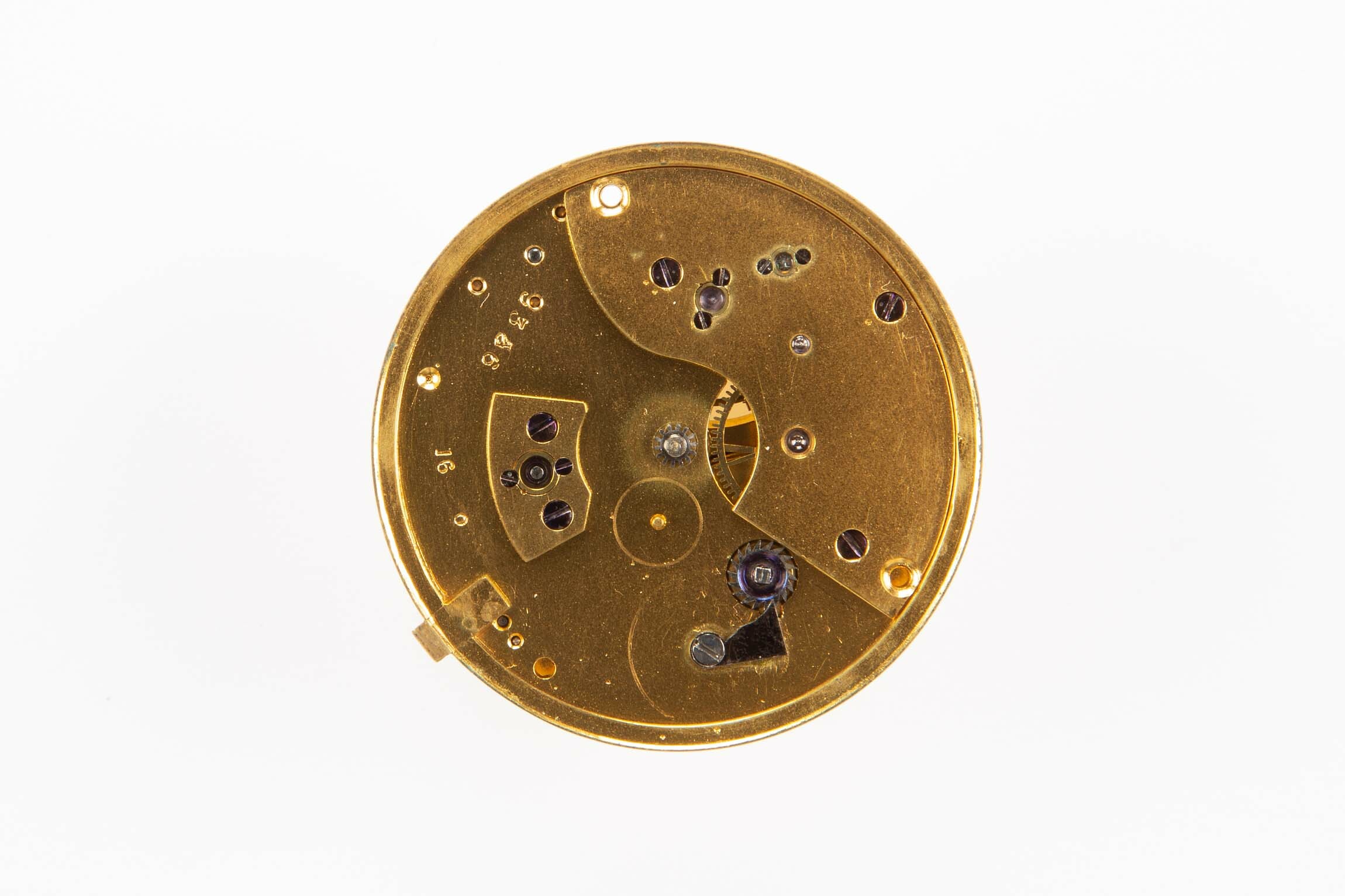 Taschenuhrwerk, Hy. Barwise, London, um 1825 (Deutsches Uhrenmuseum CC BY-SA)