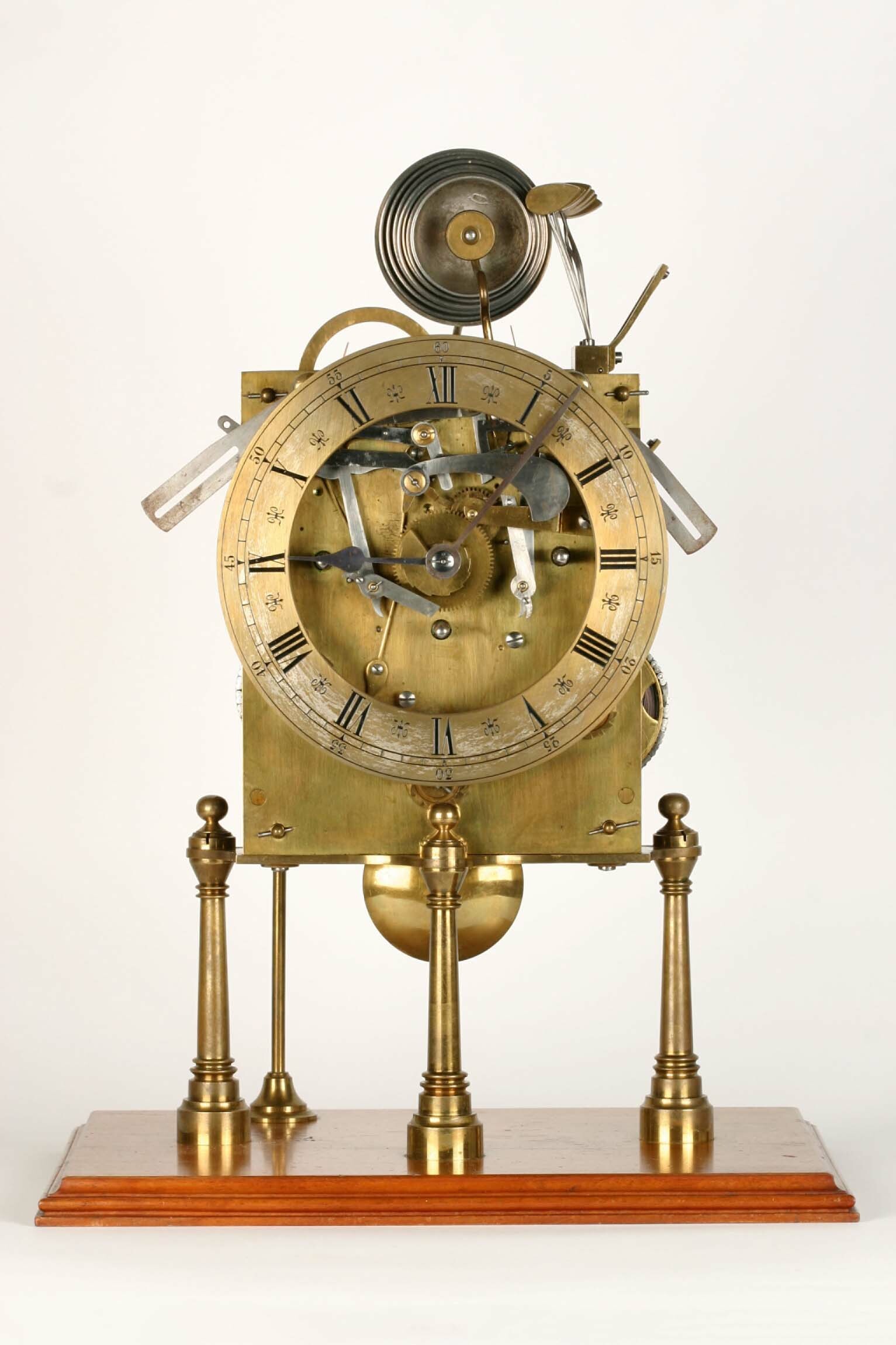 Uhrwerk, Mathias Bäuerle, St. Georgen, um 1900 (Deutsches Uhrenmuseum CC BY-SA)