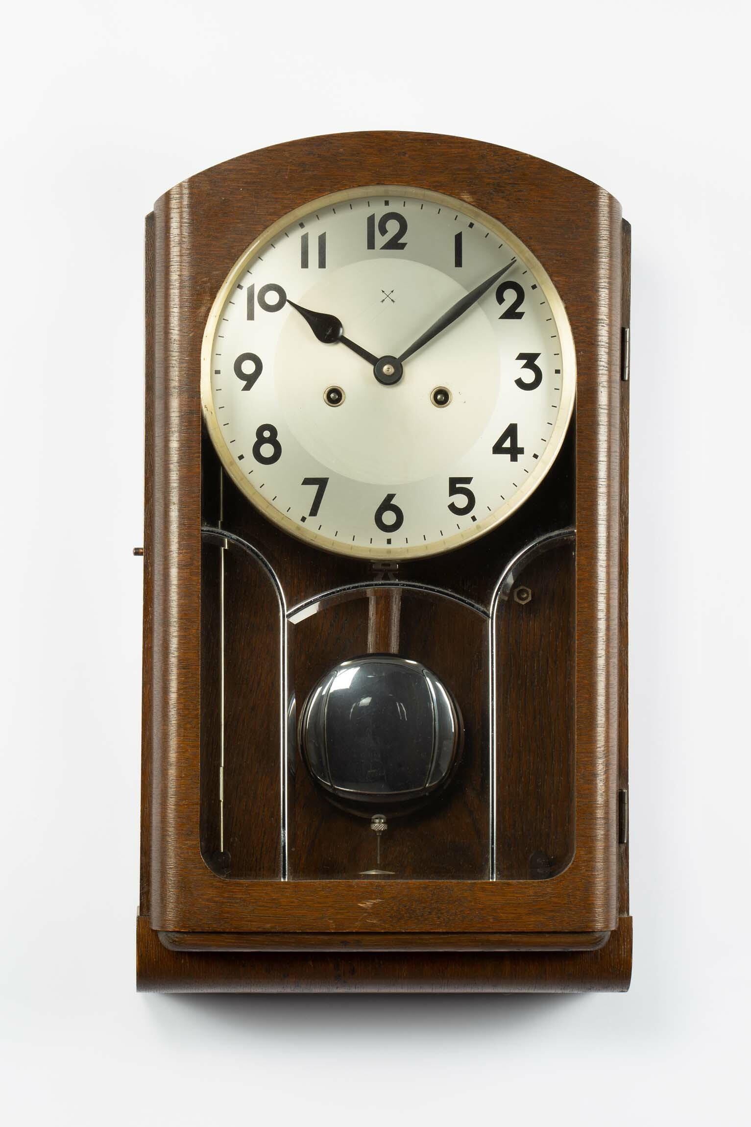Regulator, Hamburg-Amerikanische Uhrenfabrik, Schramberg, um 1925 (Deutsches Uhrenmuseum CC BY-SA)