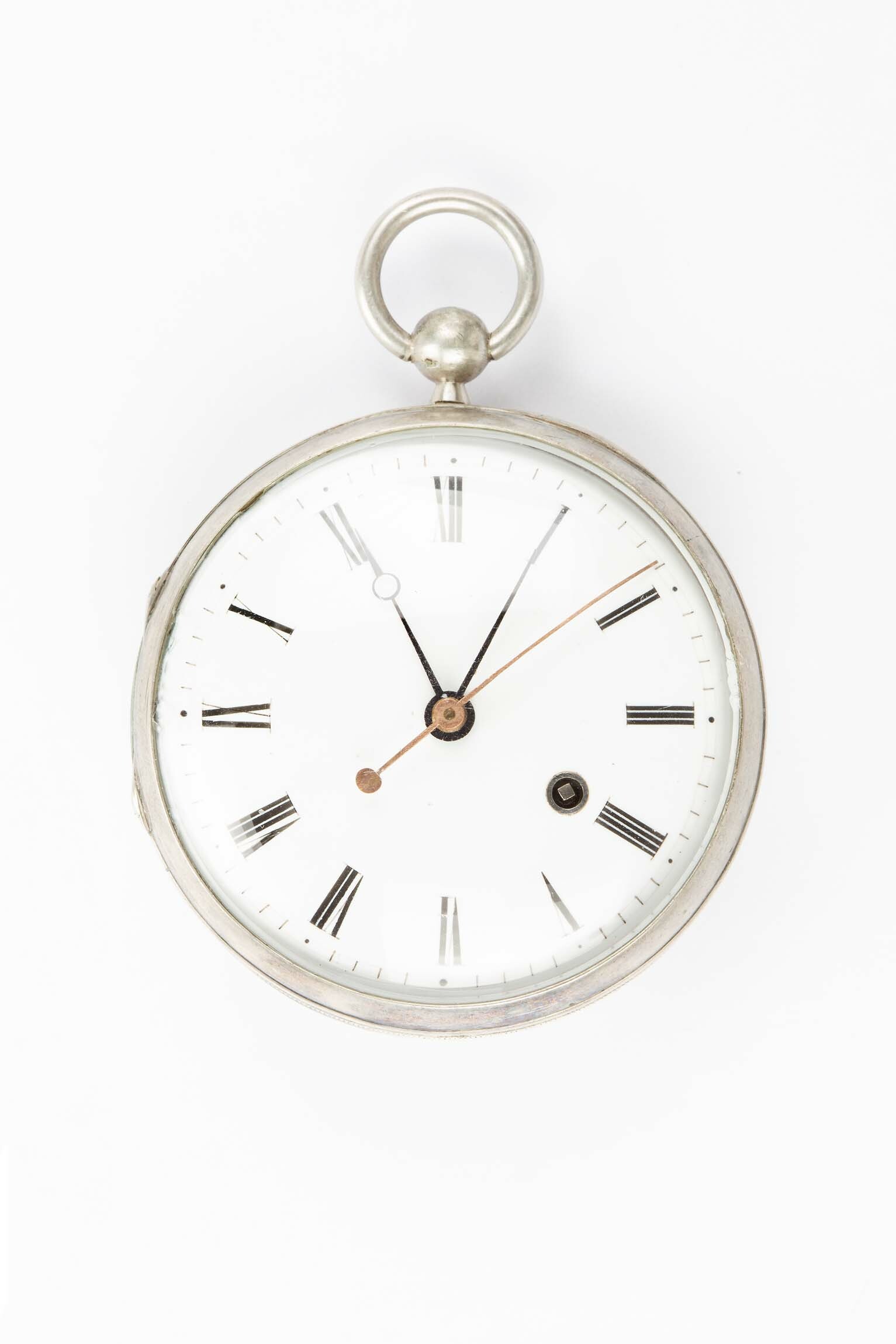 Taschenuhr, um 1800 (Deutsches Uhrenmuseum CC BY-SA)