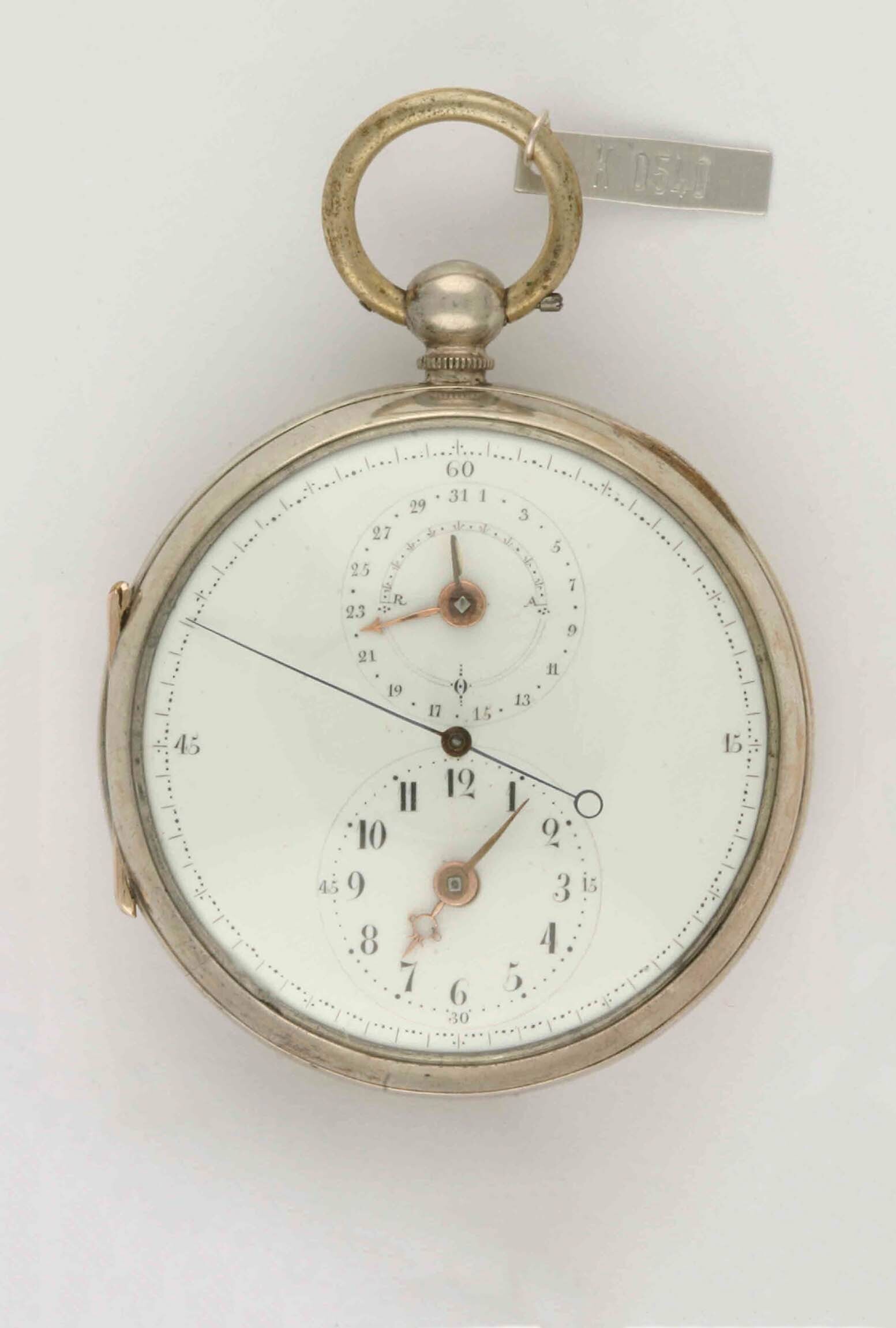 Taschenuhr, um 1800 (Deutsches Uhrenmuseum CC BY-SA)