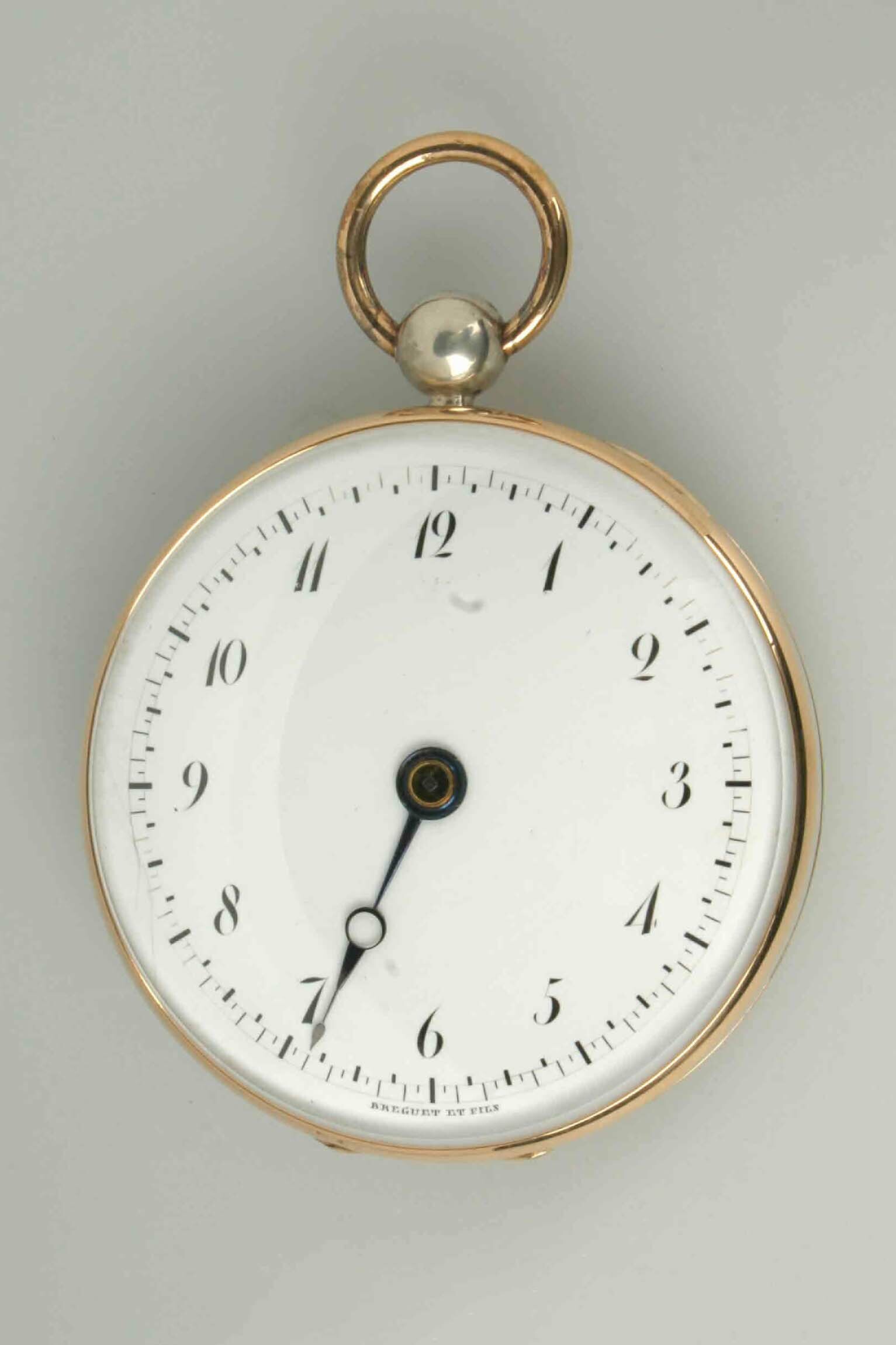 Taschenuhr, Breguet et Fils, Paris, um 1815 (Deutsches Uhrenmuseum CC BY-SA)