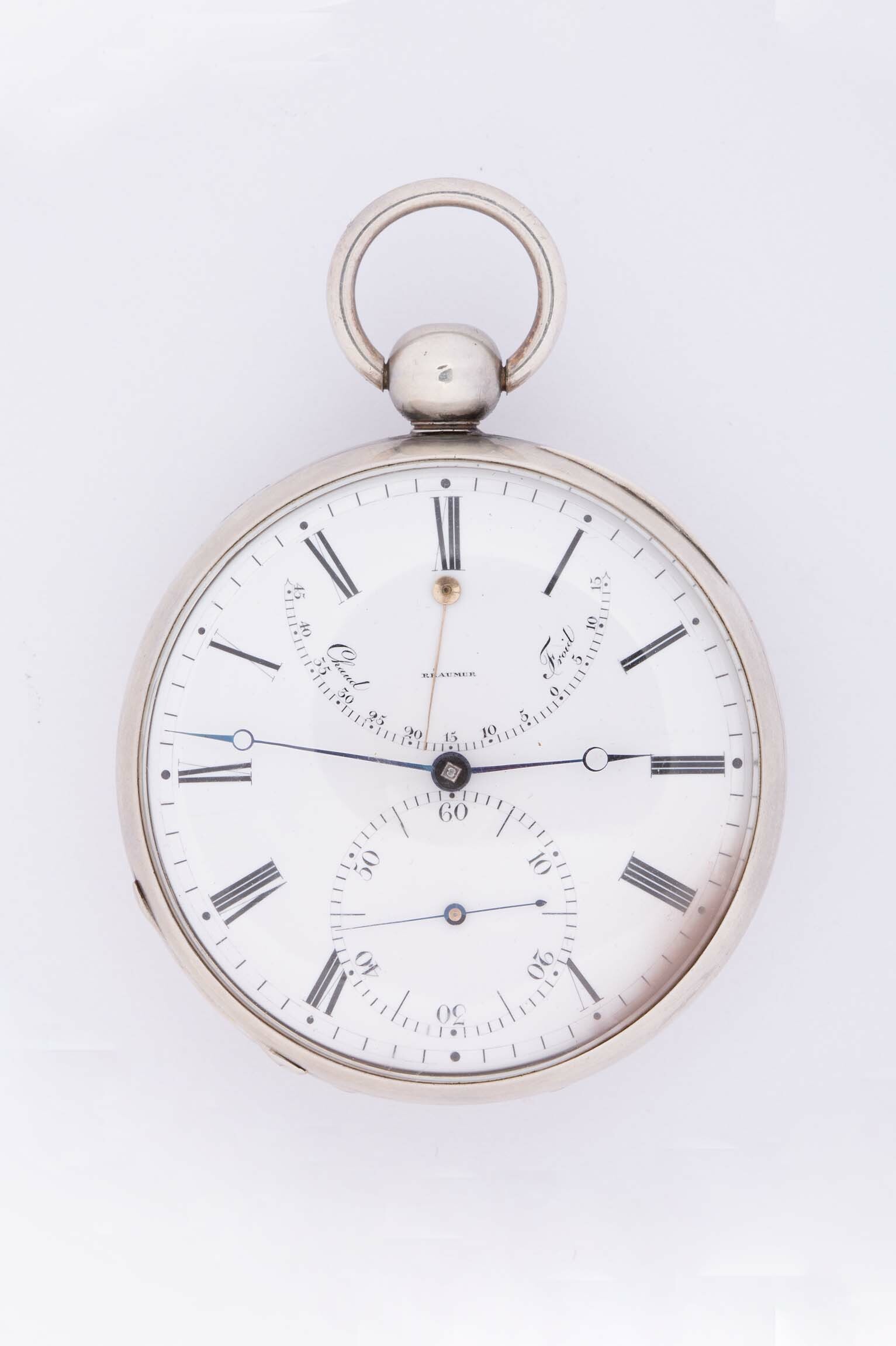 Taschenuhr, wohl Frankreich, um 1800 (Deutsches Uhrenmuseum CC BY-SA)