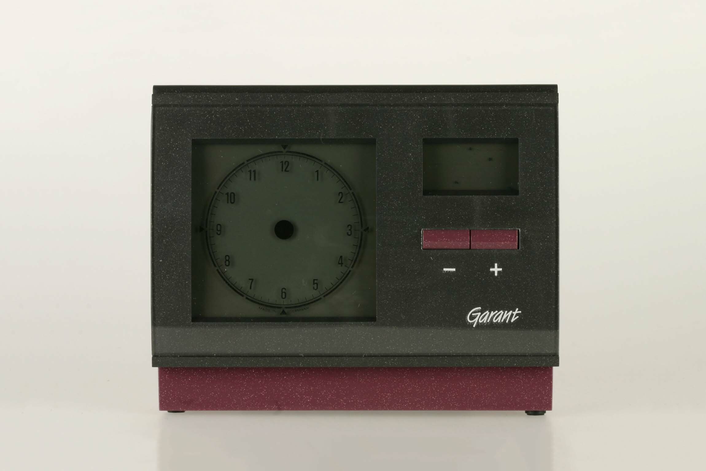 Wecker, Haller, St. Georgen, um 1990 (Deutsches Uhrenmuseum CC BY-SA)