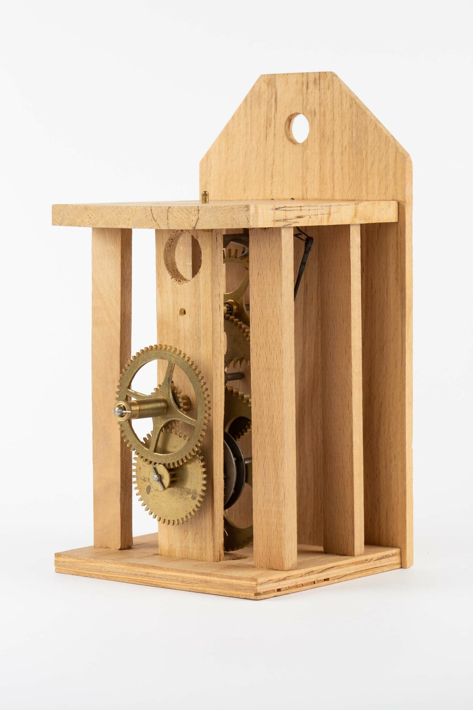Uhrwerk, A. Mayer, Schönenbach, 1945-1948 (Deutsches Uhrenmuseum CC BY-SA)