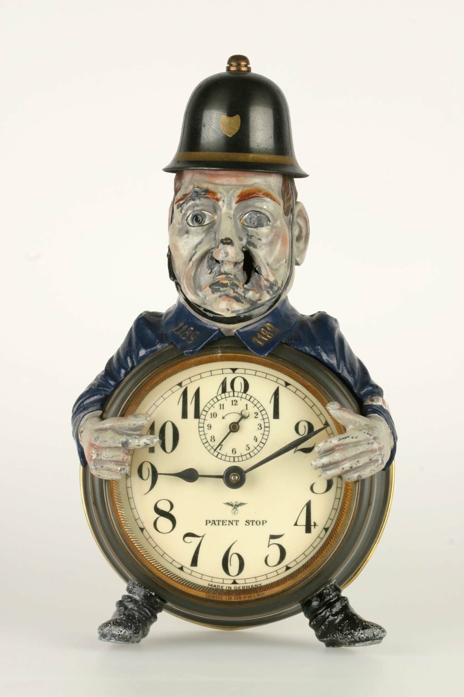 Babywecker, Mauthe, Schwenningen, um 1910 (Deutsches Uhrenmuseum CC BY-SA)