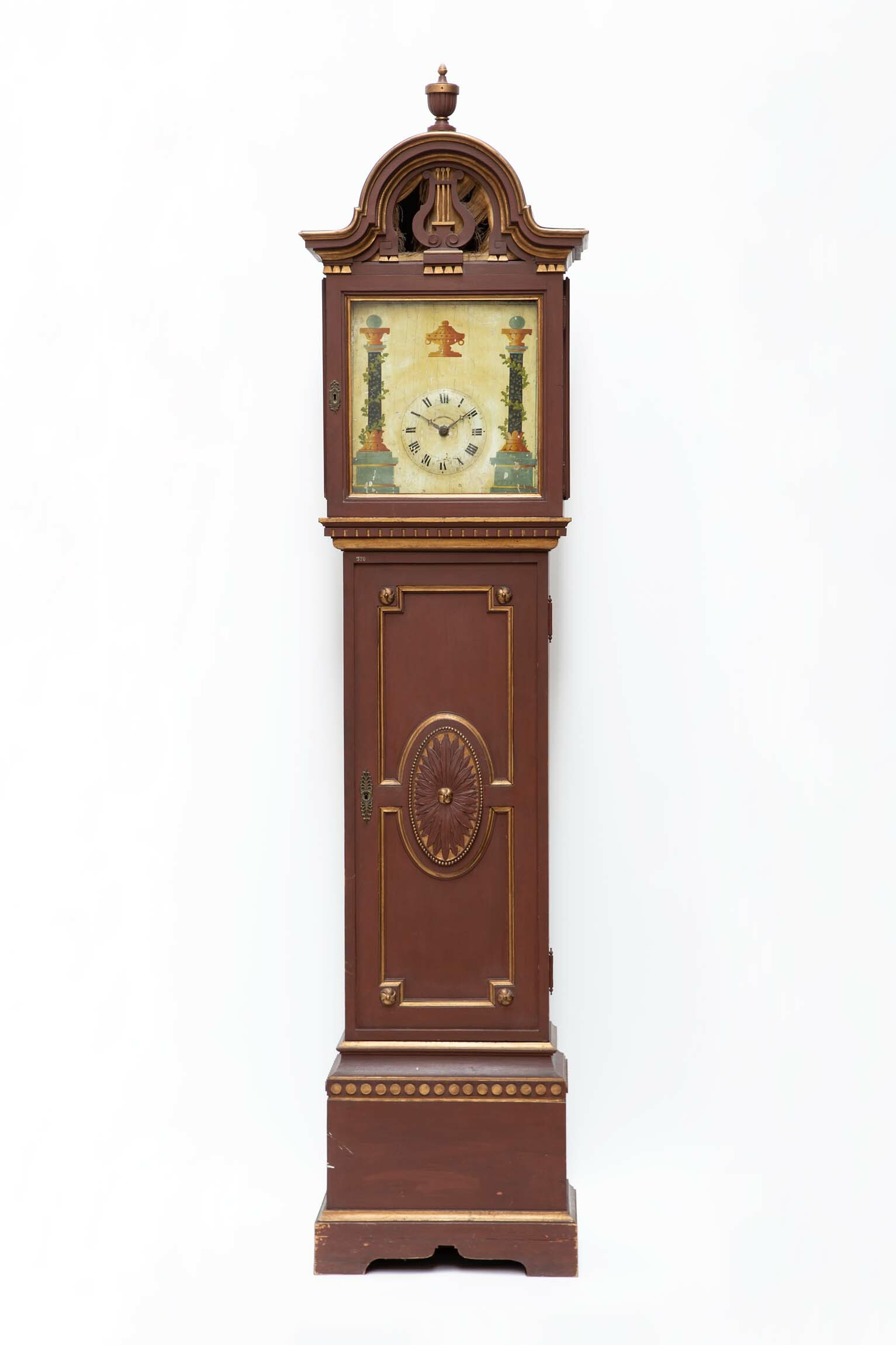 Flötenuhr, wohl Christian Muckle, Furtwangen, um 1825, Gehäuse später (Deutsches Uhrenmuseum CC BY-SA)