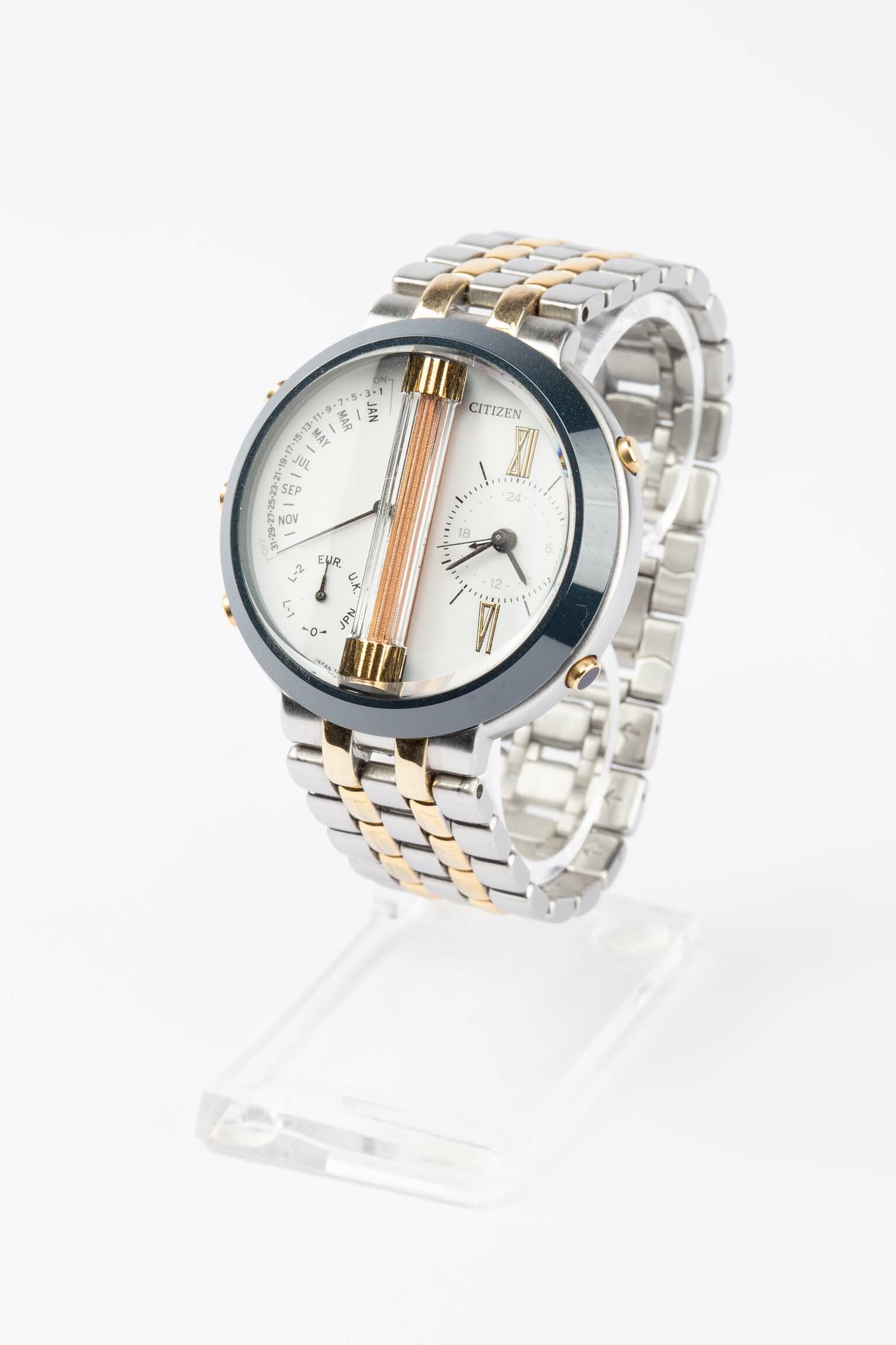 Armbanduhr, Citizen, Japan, 1993-2000 (Deutsches Uhrenmuseum CC BY-SA)