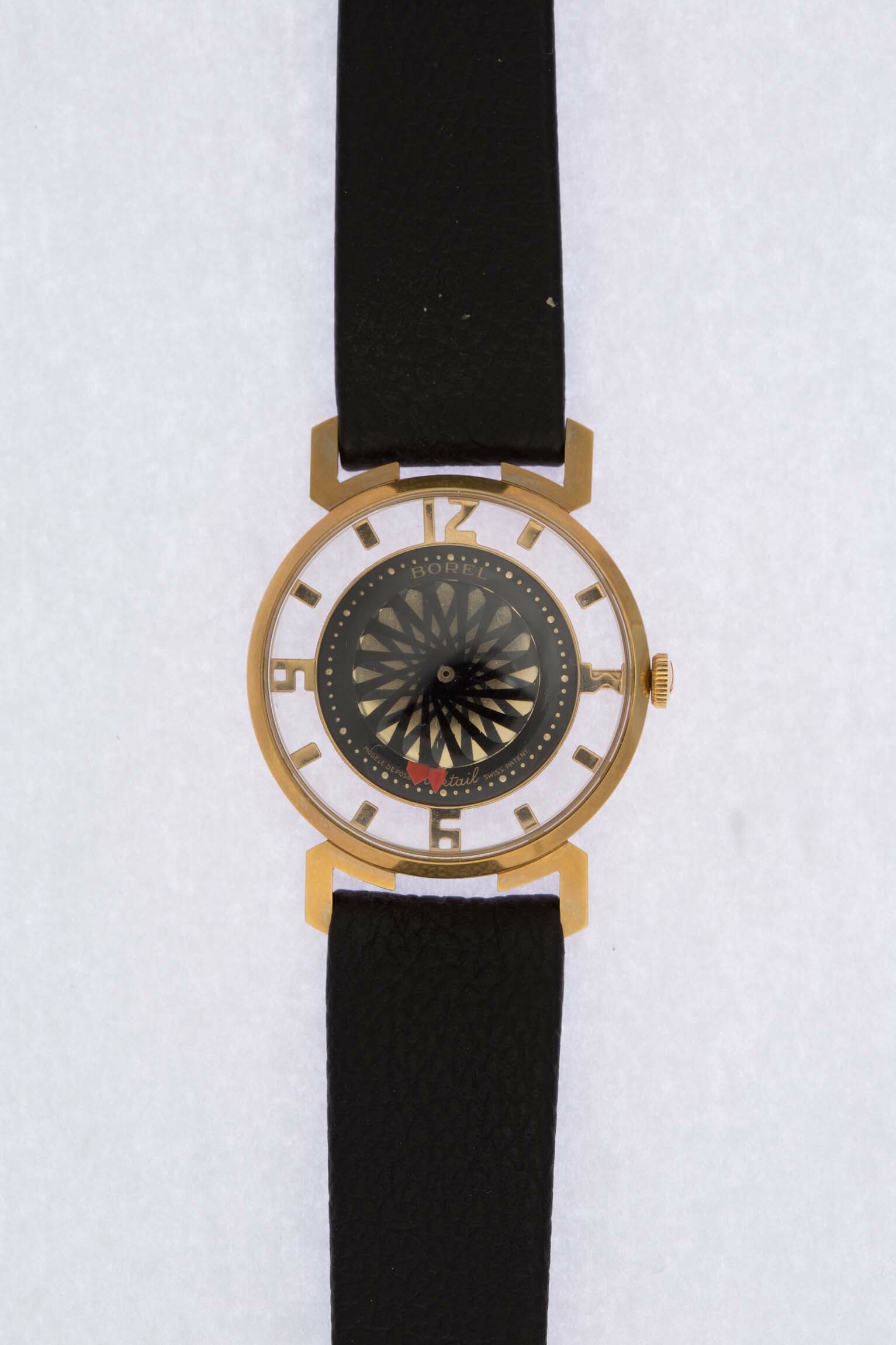 Armbanduhr, Ernest Borel und Cie. SA, Neuchâtel (CH), um 1960 (Deutsches Uhrenmuseum CC BY-SA)