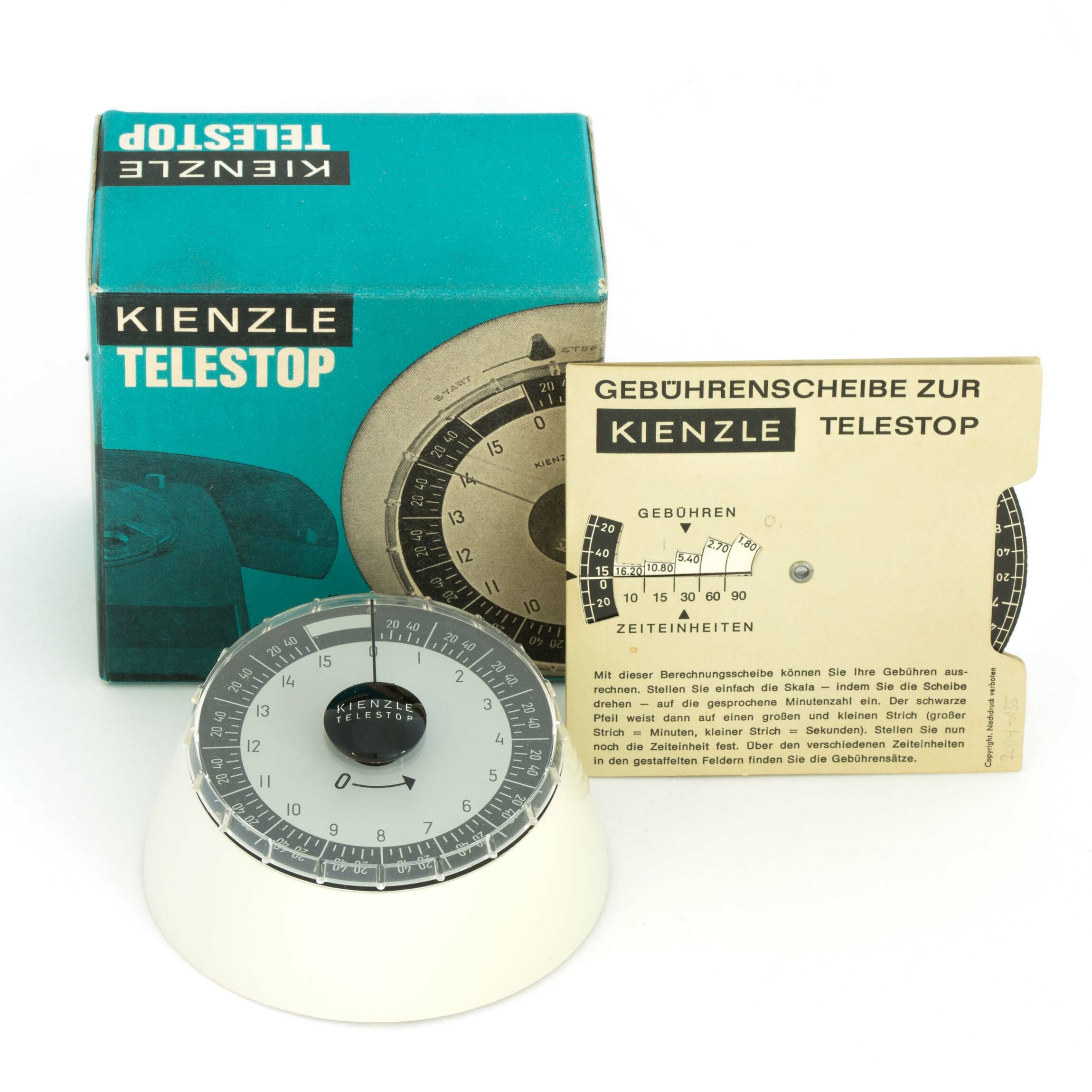 Kienzle Telestop, Kienzle, Schwenningen 1970 (Deutsches Uhrenmuseum CC BY-SA)