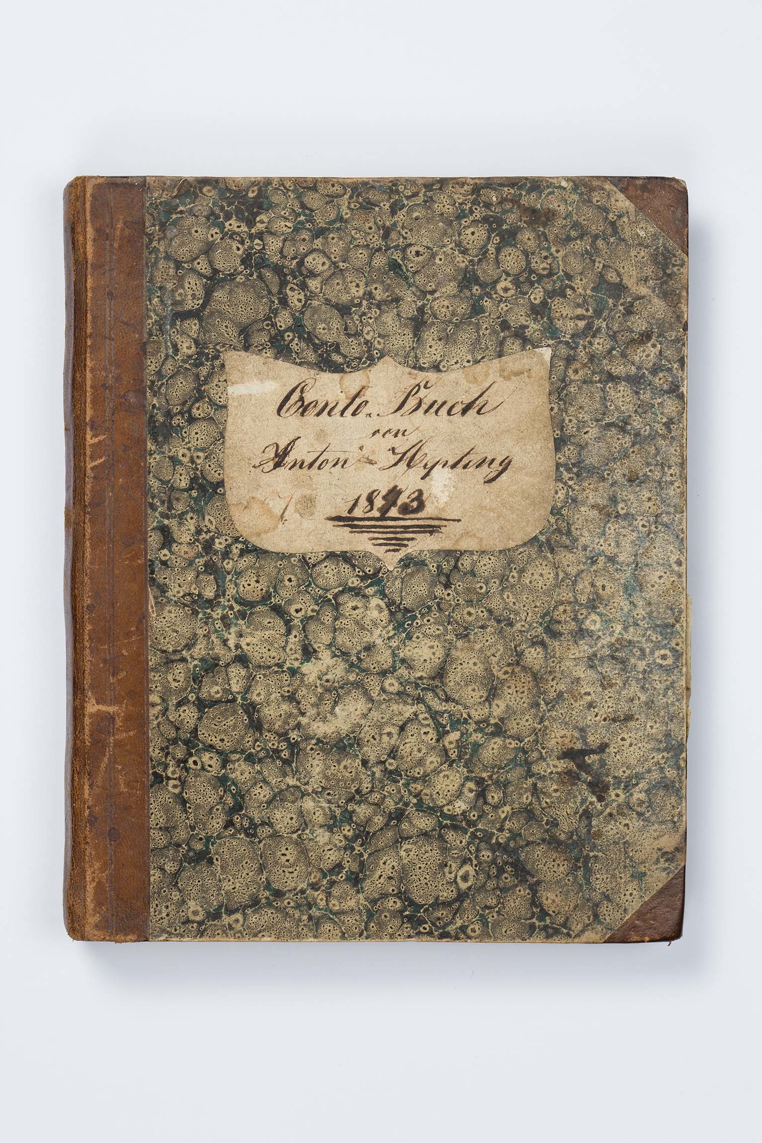 Rechnungsbuch, Anton Hepting, Eisenbach, 1843-1890 (Deutsches Uhrenmuseum Furtwangen CC BY-SA)