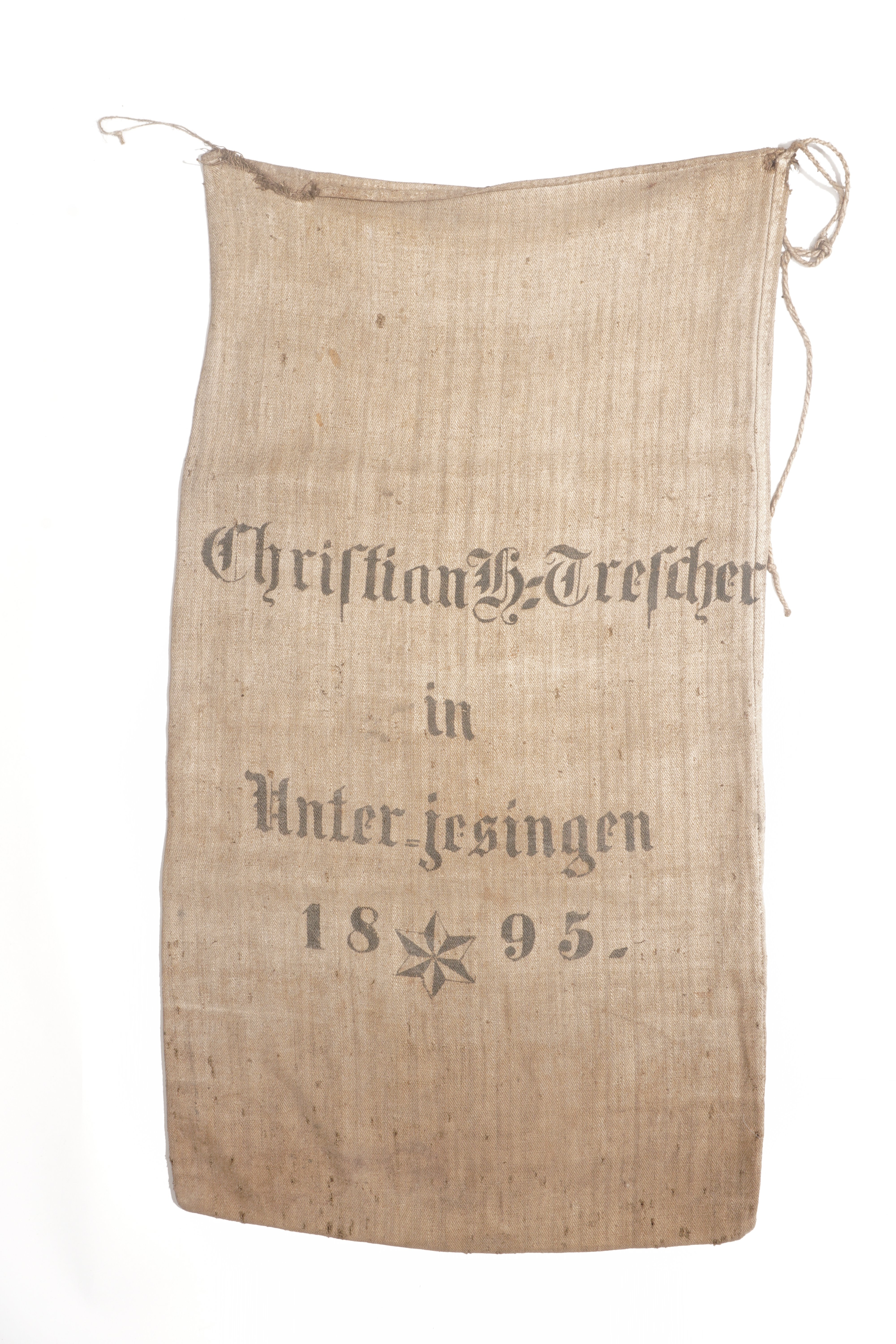Getreidesack "Christian H. Trescher" (Förderkreis Unterjesinger Kelter e.V. CC BY-NC-SA)