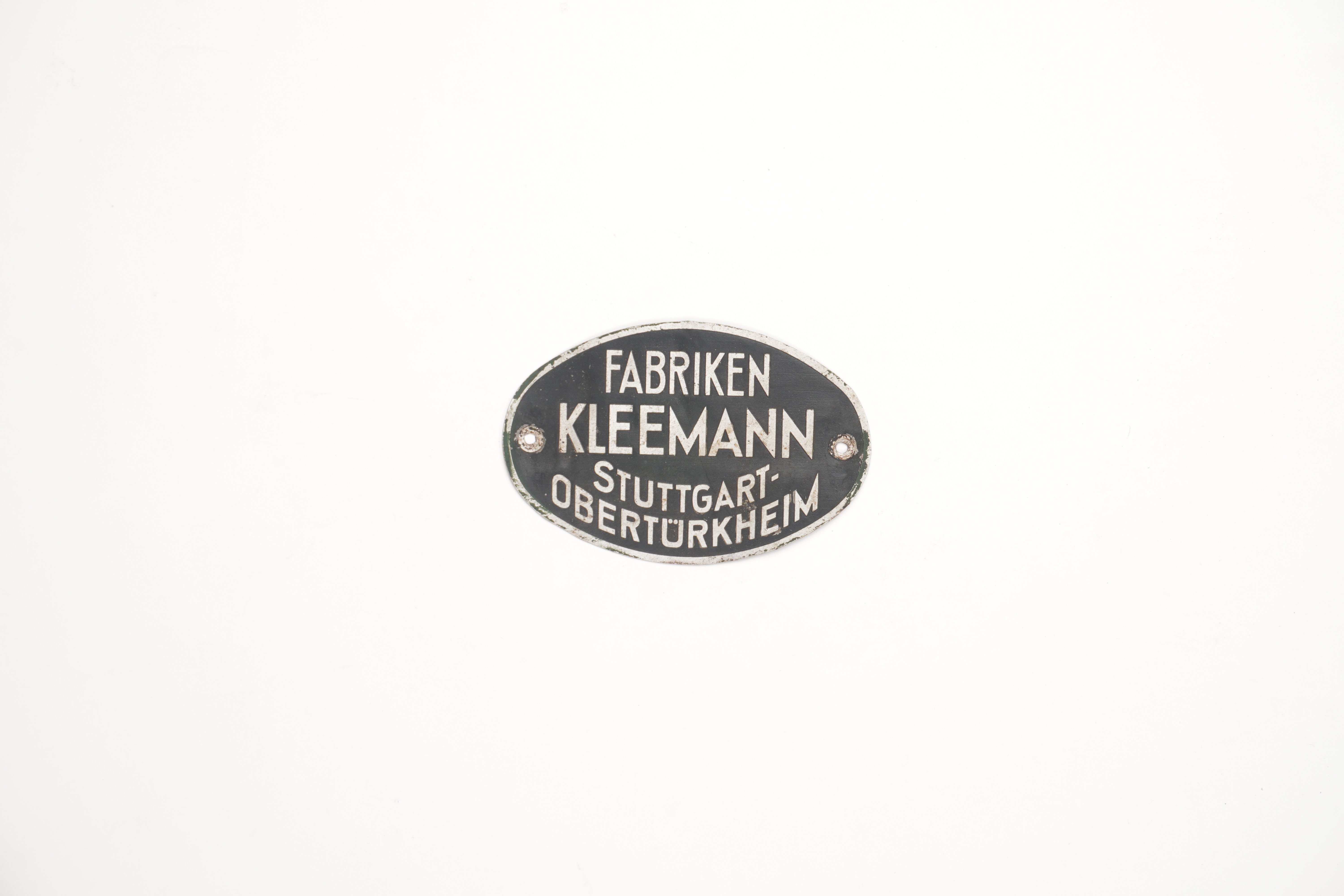 Firmenschild Kleemann (Förderkreis Unterjesinger Kelter e.V. CC BY-NC-SA)