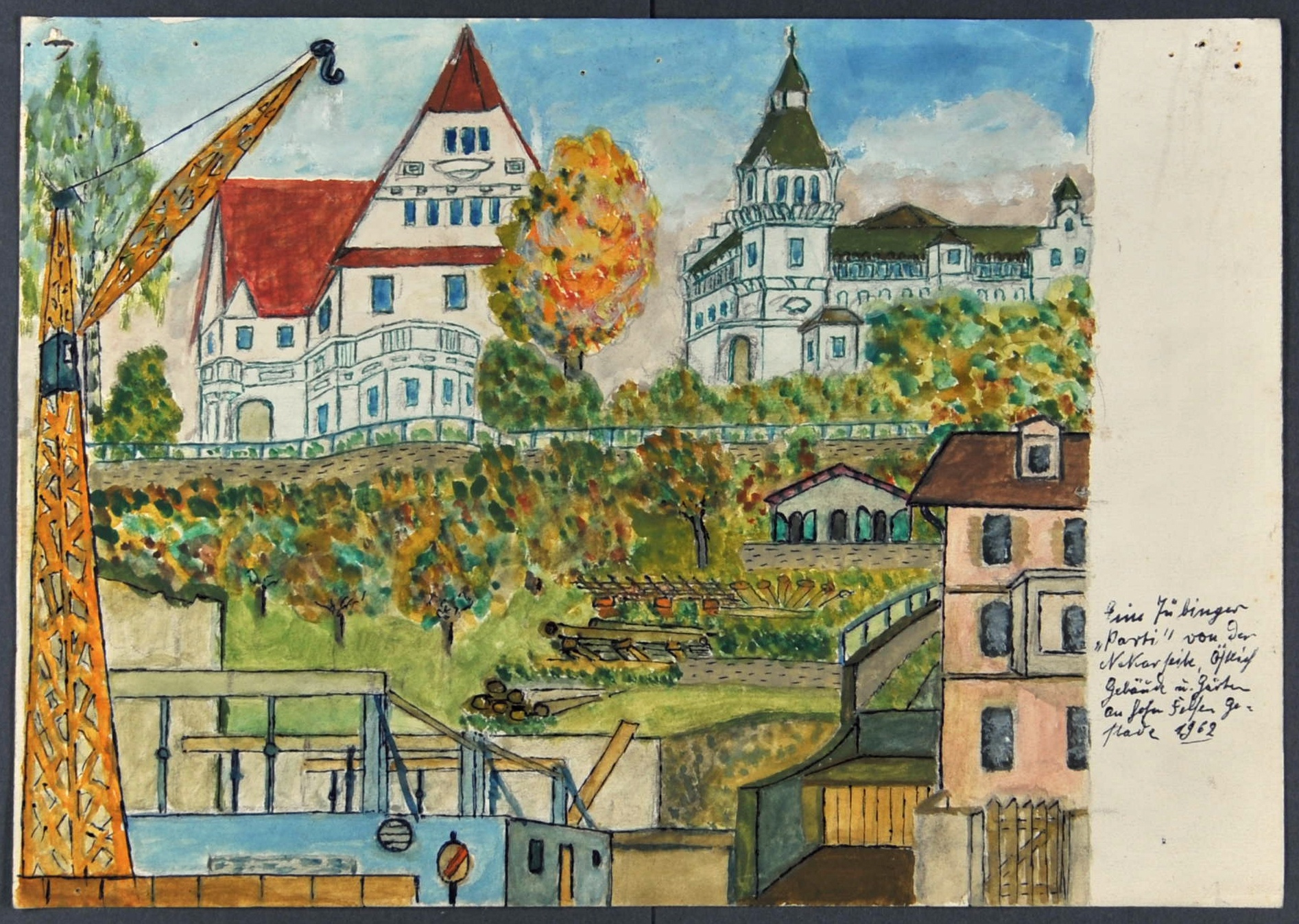 Ansicht von Tübingen (Gustav Mesmer Stiftung CC BY-NC-SA)