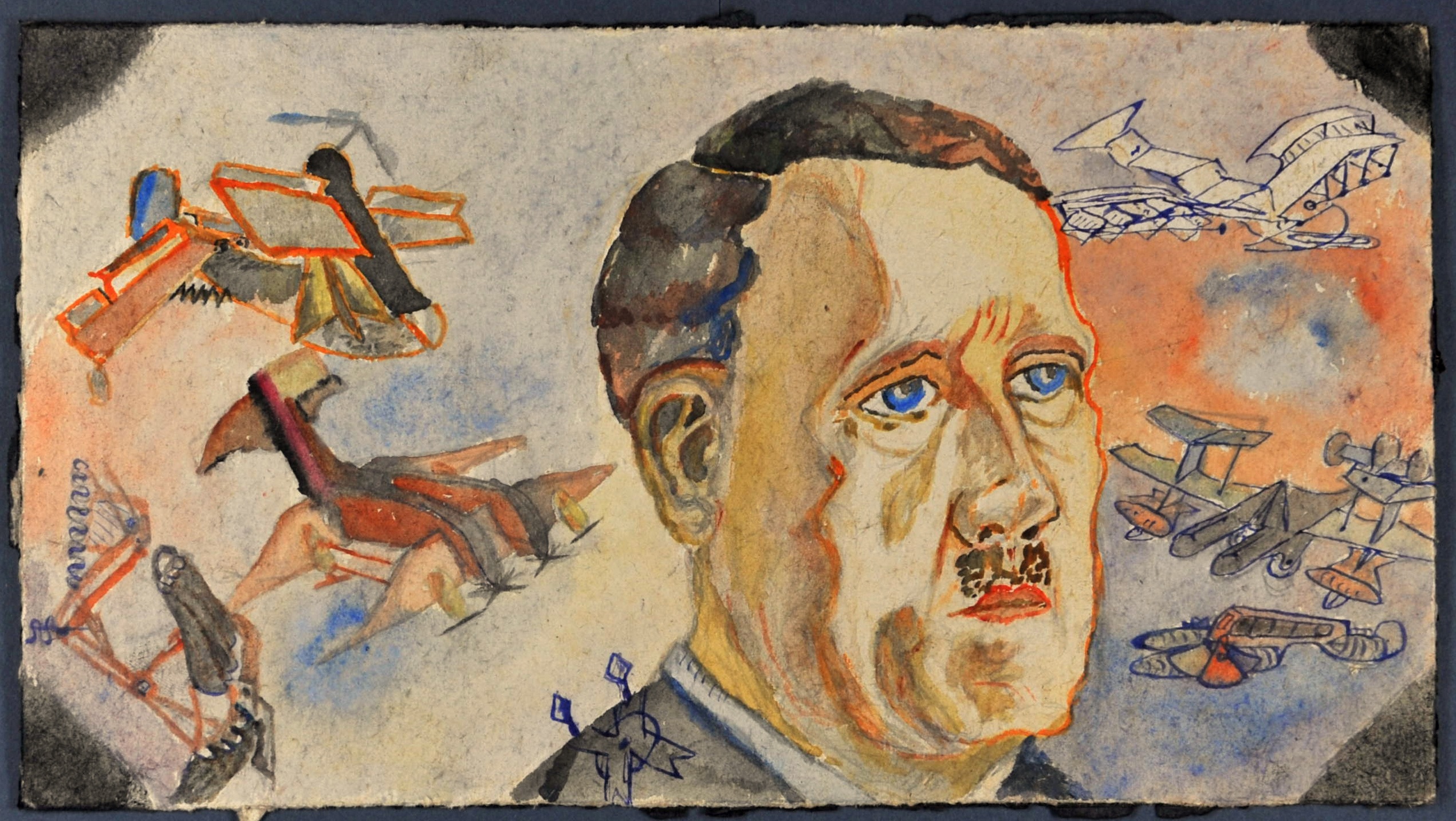 Hitlerportrait (Gustav Mesmer Stiftung CC BY-NC-SA)