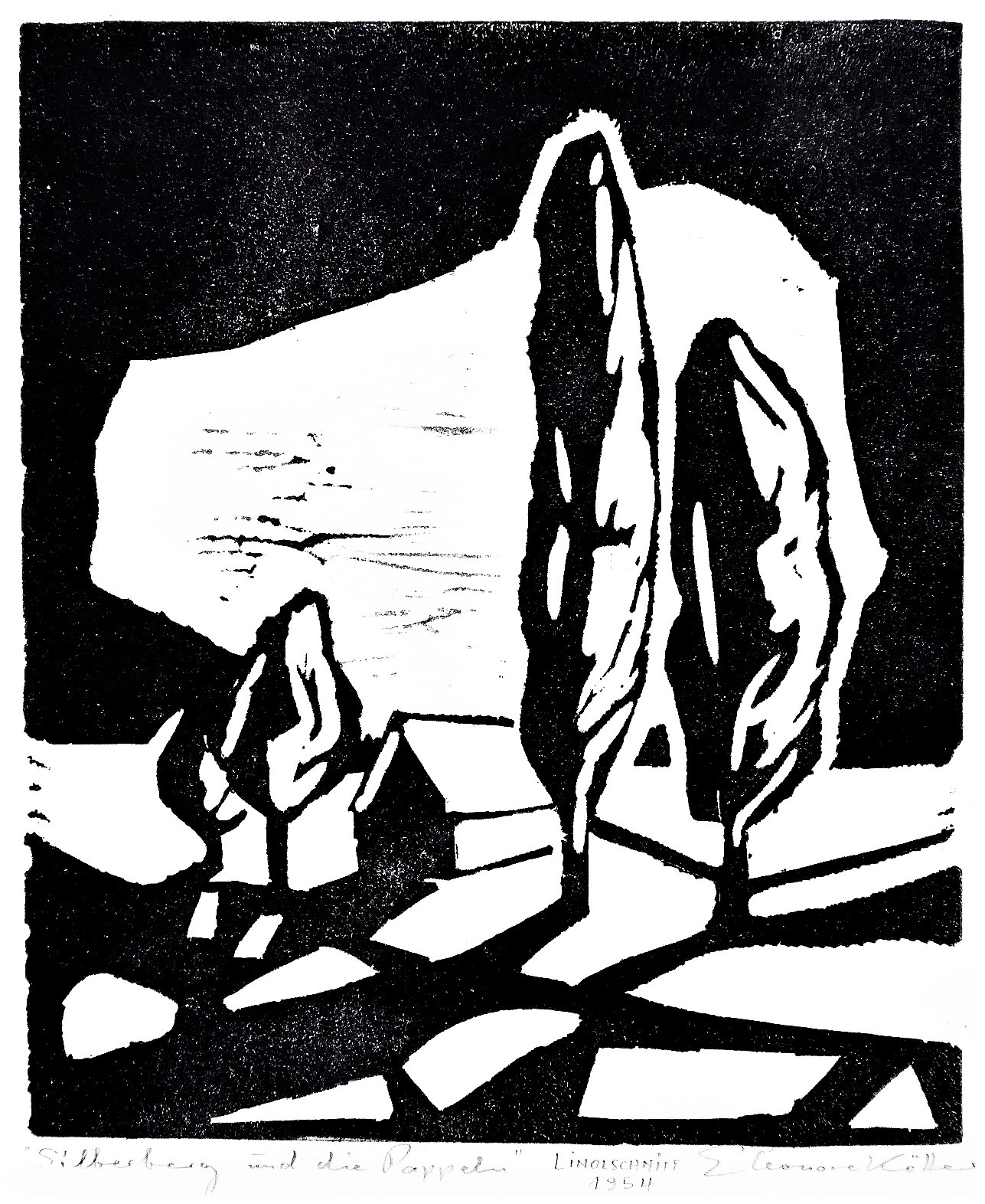 Silberberg und die Pappeln bei Dornstetten (Kunststiftung Eleonore Kötter CC BY-NC-SA)
