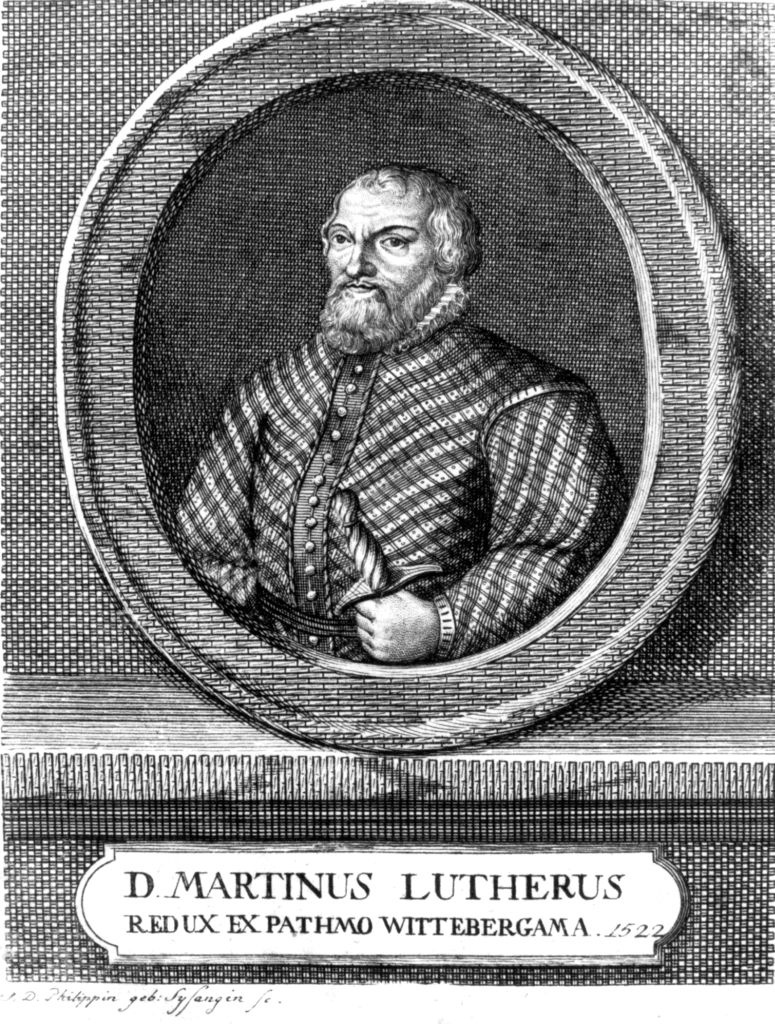 Martin Luther als Junker Jörg (Museum im Melanchthonhaus Bretten CC BY-NC-SA)