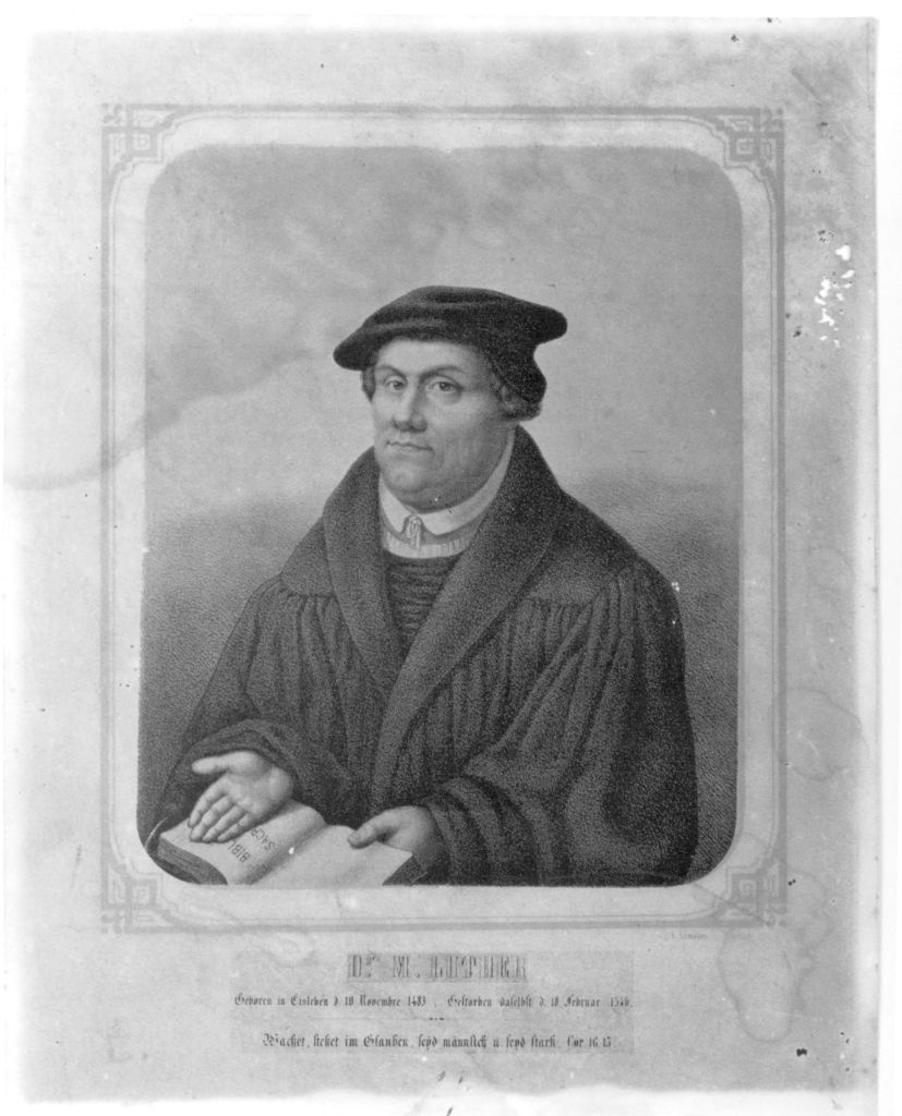 Martin Luther (Museum im Melanchthonhaus Bretten CC BY-NC-SA)
