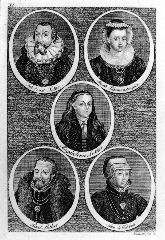 Familienangehörige Martin Luthers (Museum im Melanchthonhaus Bretten CC BY-NC-SA)