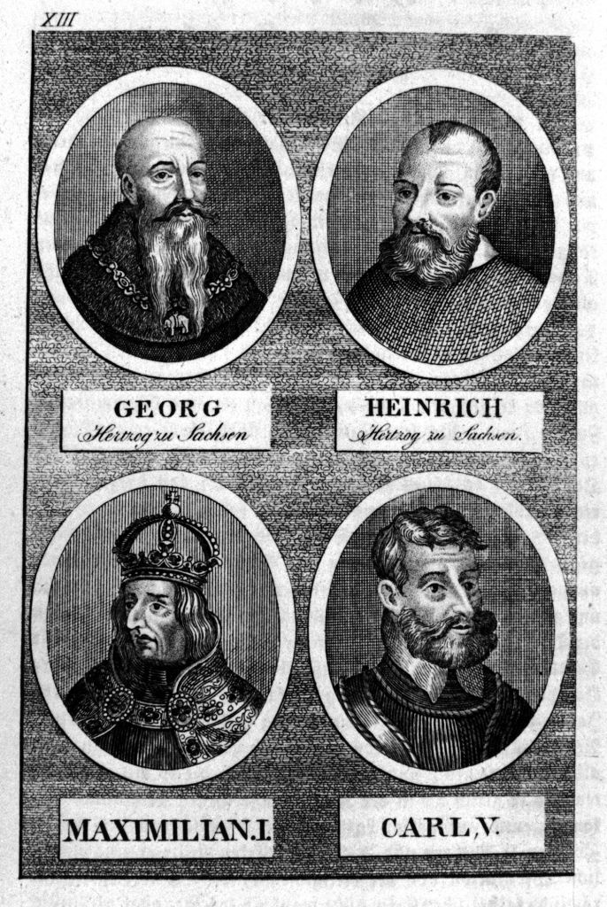 Herrscher der Reformationszeit (Museum im Melanchthonhaus Bretten CC BY-NC-SA)