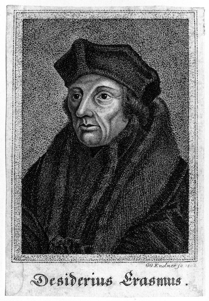 Desiderius Erasmus von Rotterdam (Museum im Melanchthonhaus Bretten CC BY-NC-SA)