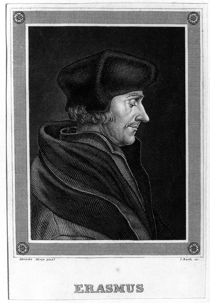 Desiderius Erasmus von Rotterdam (Museum im Melanchthonhaus Bretten CC BY-NC-SA)