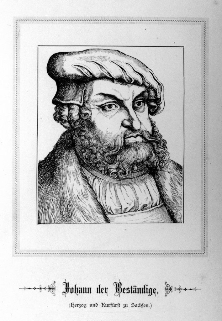 Johann I. Kurfürst von Sachsen, gen. der Beständige (Museum im Melanchthonhaus Bretten CC BY-NC-SA)