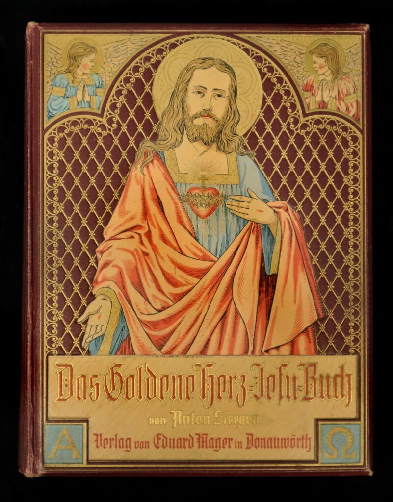 Anton Steeger, Das Goldene Herz-Jesu-Buch (Donauwörth, 1909). (Heimatverein Schnaitsee CC BY-NC-SA)