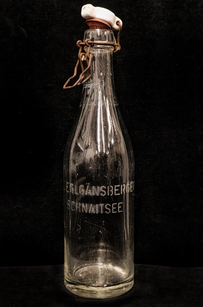 Flasche ZIEGLGÄNSBERGER (Heimatarchiv Schnaitsee CC BY-NC-SA)
