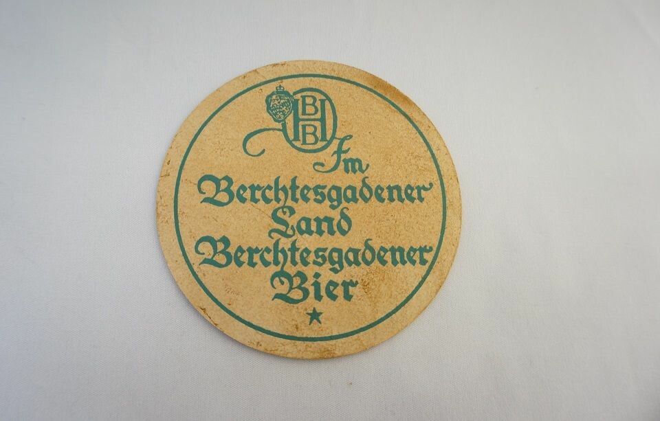 Bierdeckel SS-Kaserne Obersalzberg (Dokumentation Obersalzberg RR-R)