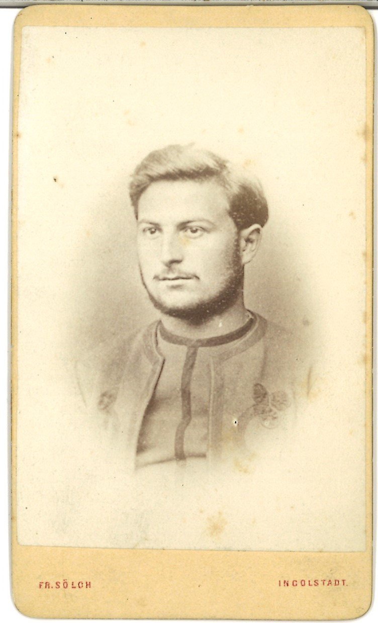 Portrait von Sergeant Charles Gombault 1870/1871 (Bayerisches Armeemuseum CC BY-NC-ND)