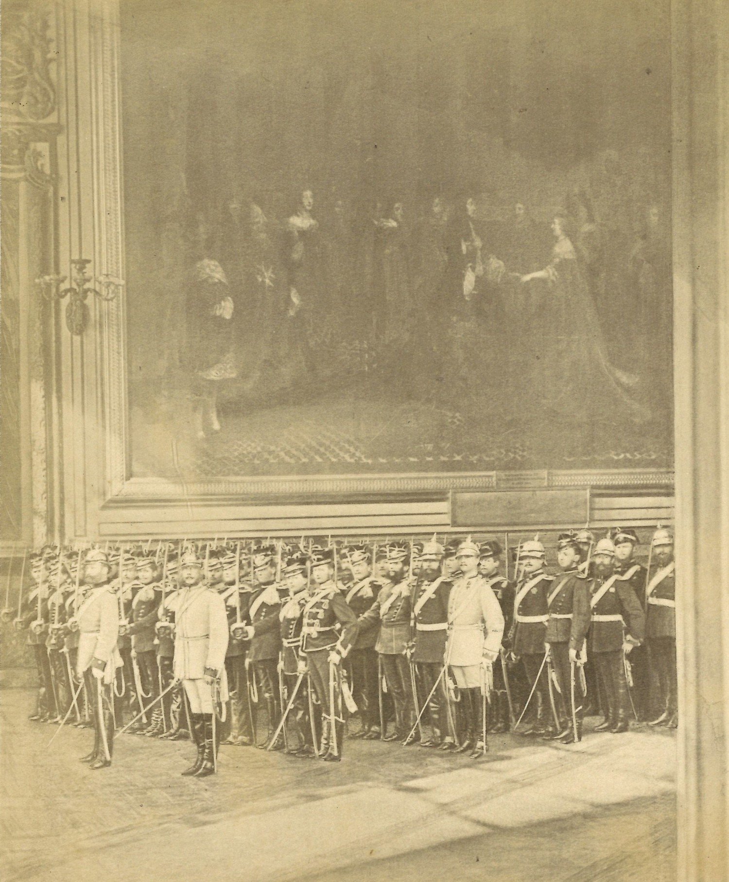 Kaiserproklamation in Versailles 1871 (Bayerisches Armeemuseum CC BY-NC-ND)